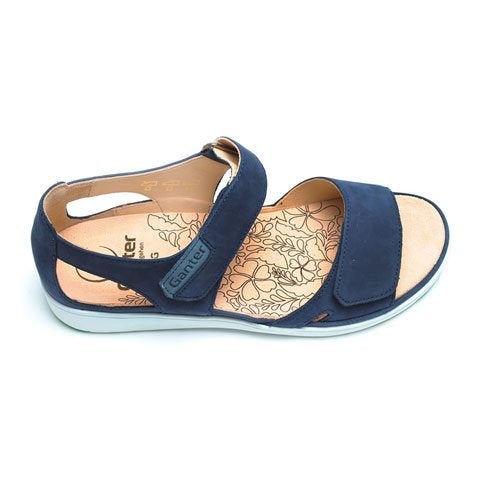 Ganter Gina Backstrap Sandal (Women) - Dark Blue/Soft Nubuck - Image 2
