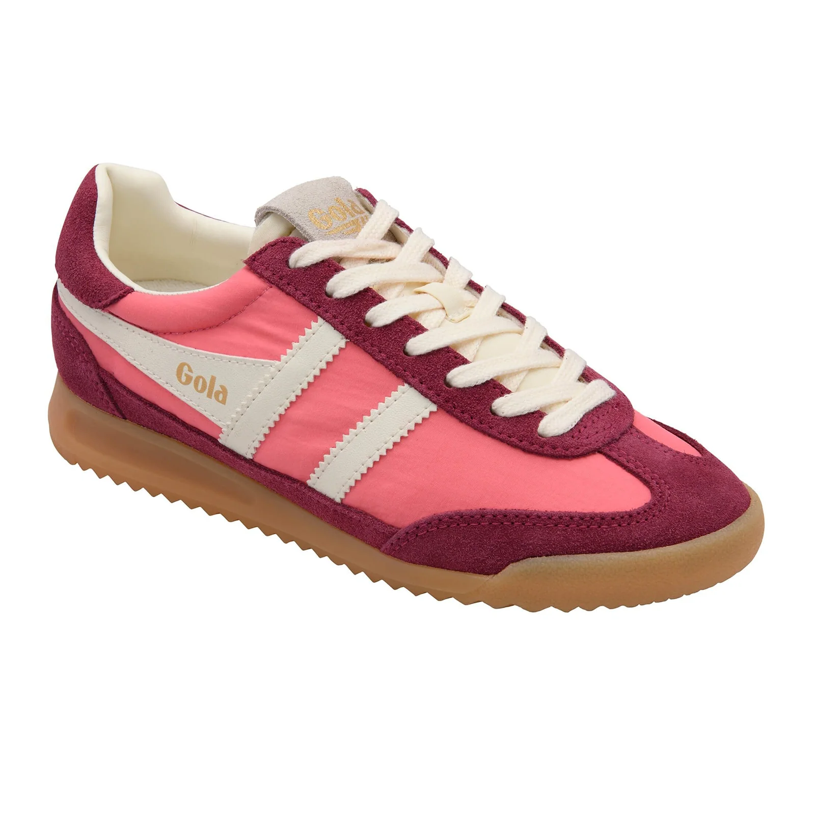 Gola Firefly Sneaker (Women) - Bubblegum/Cerise/Off White - Image 2