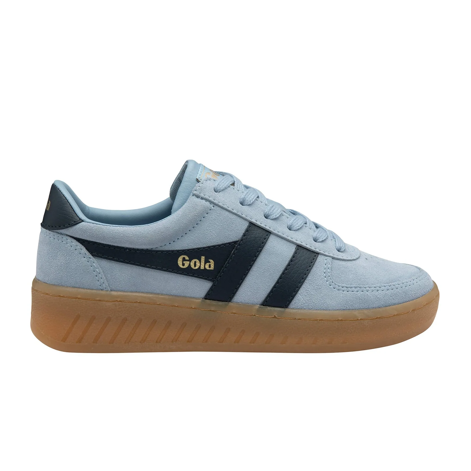 Gola Grandslam Suede Sneaker (Women) - Air/Navy/Gum