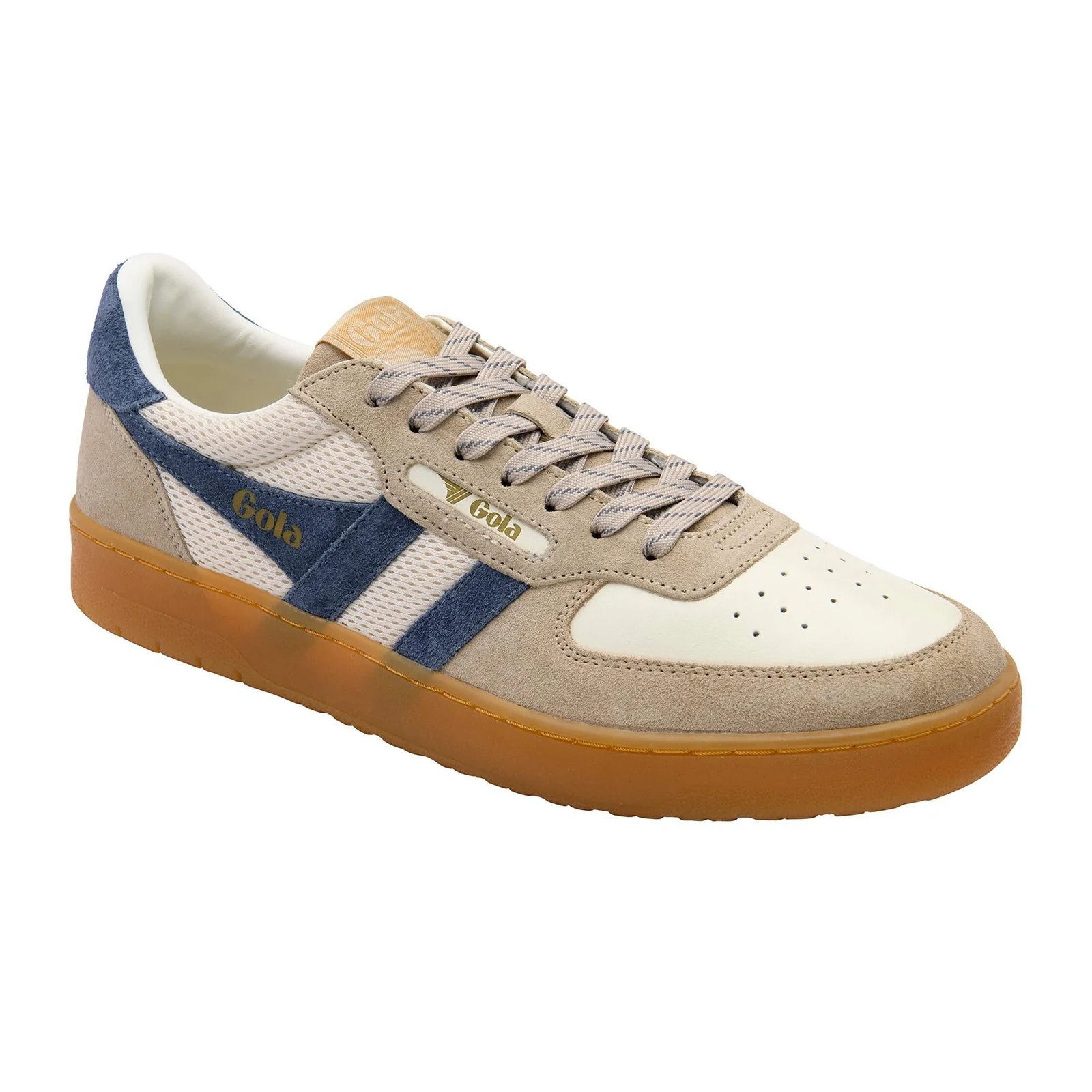 Gola Hawk '83 Sneaker (Men) - Off White/Bone/Moonlight/Gum - Image 2