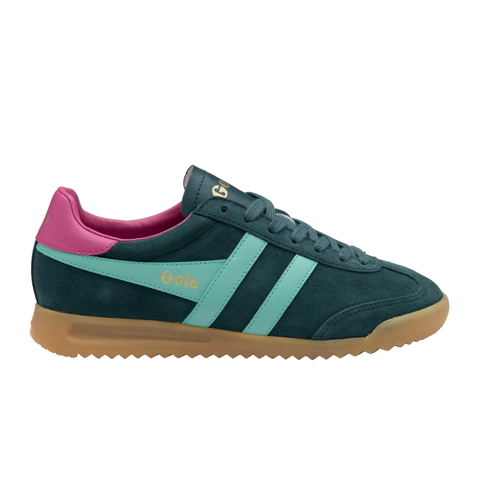Gola Torpedo Sneaker (Women) - Dark Teal/Sea Mist/Fuchsia