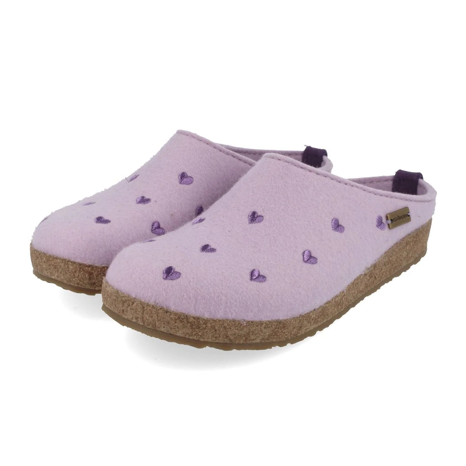 Haflinger Cuoricini Clog (Women) - Lilac - Image 2