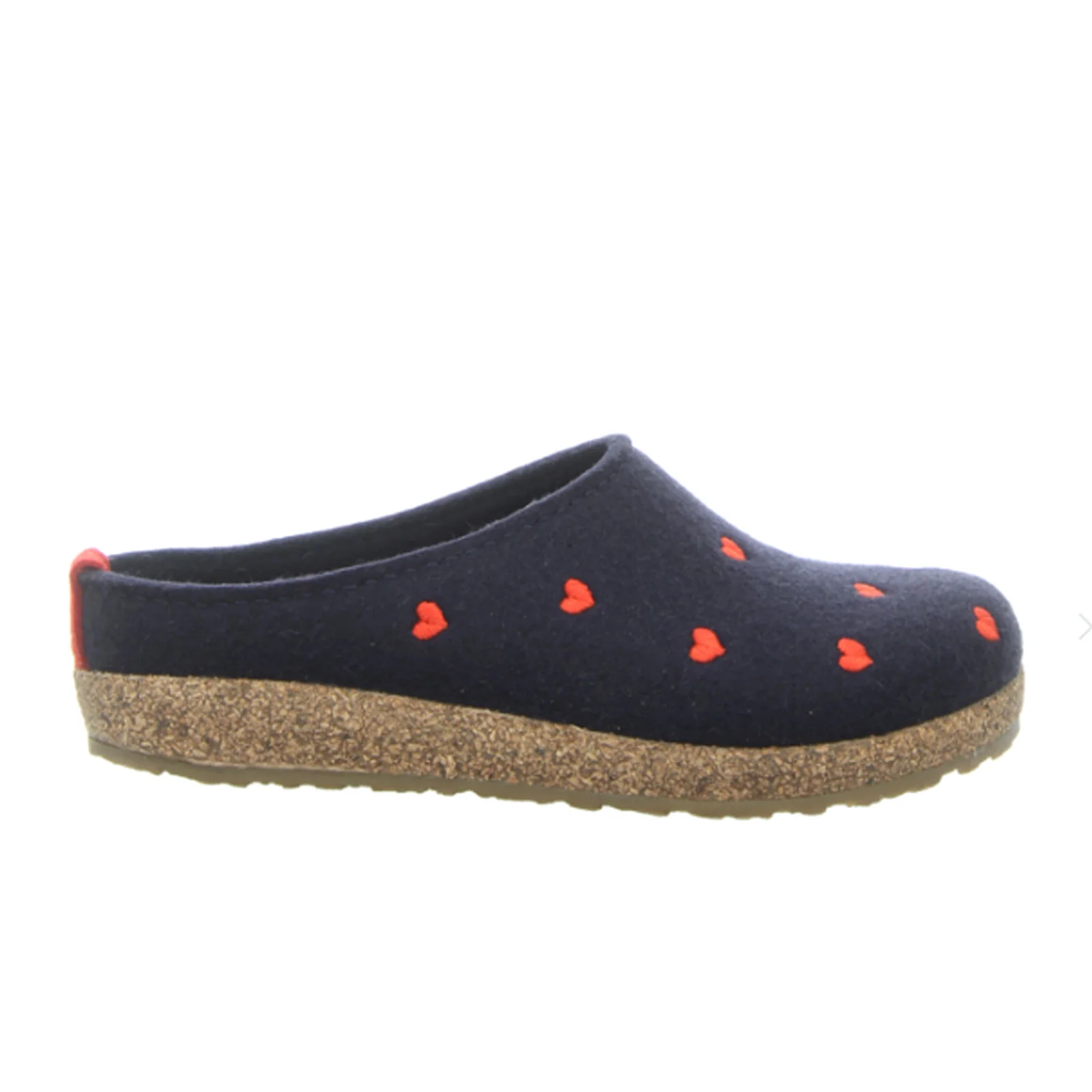Haflinger Cuoricini Clog (Women) - Navy - Image 3