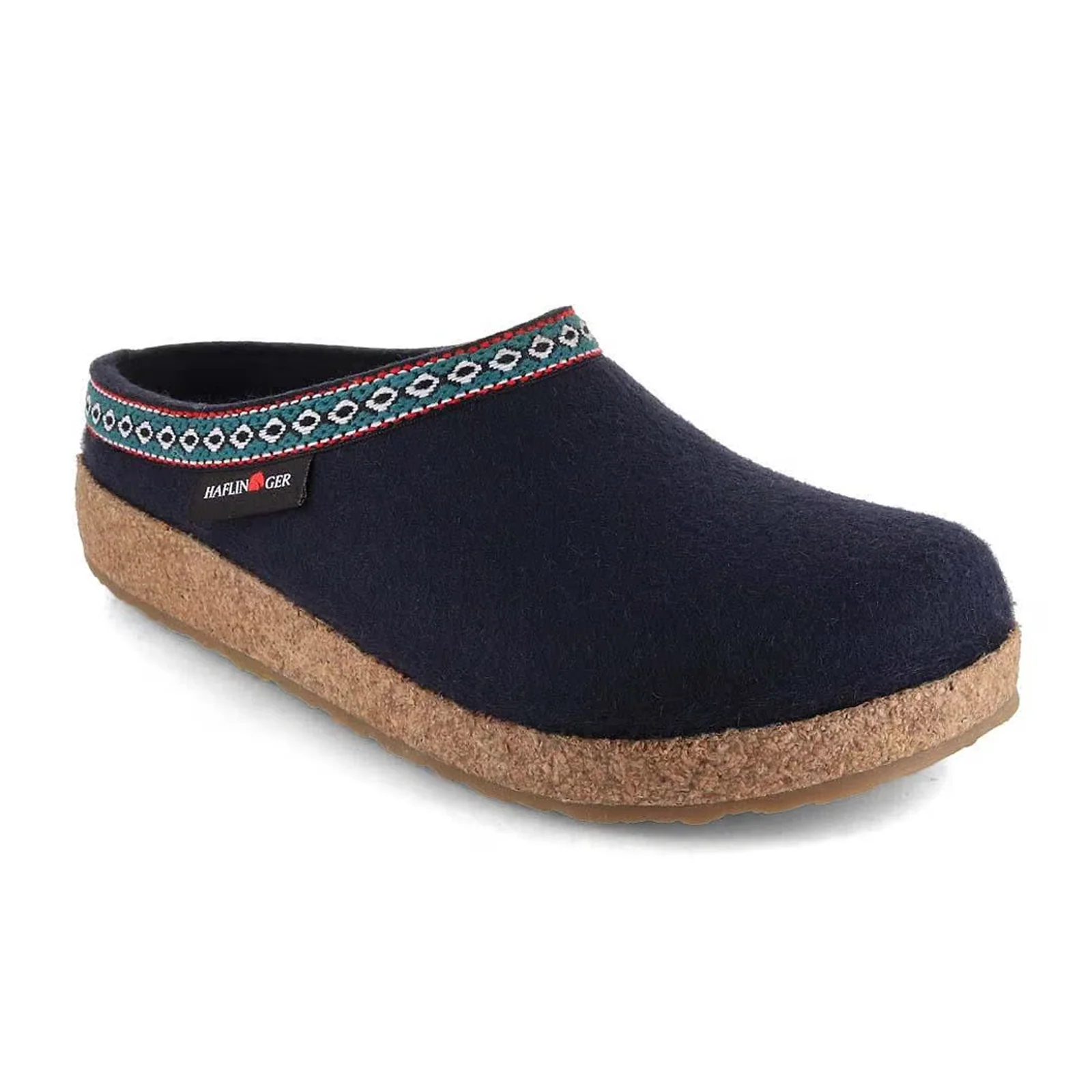 Haflinger GZ Clog (Unisex) - Navy