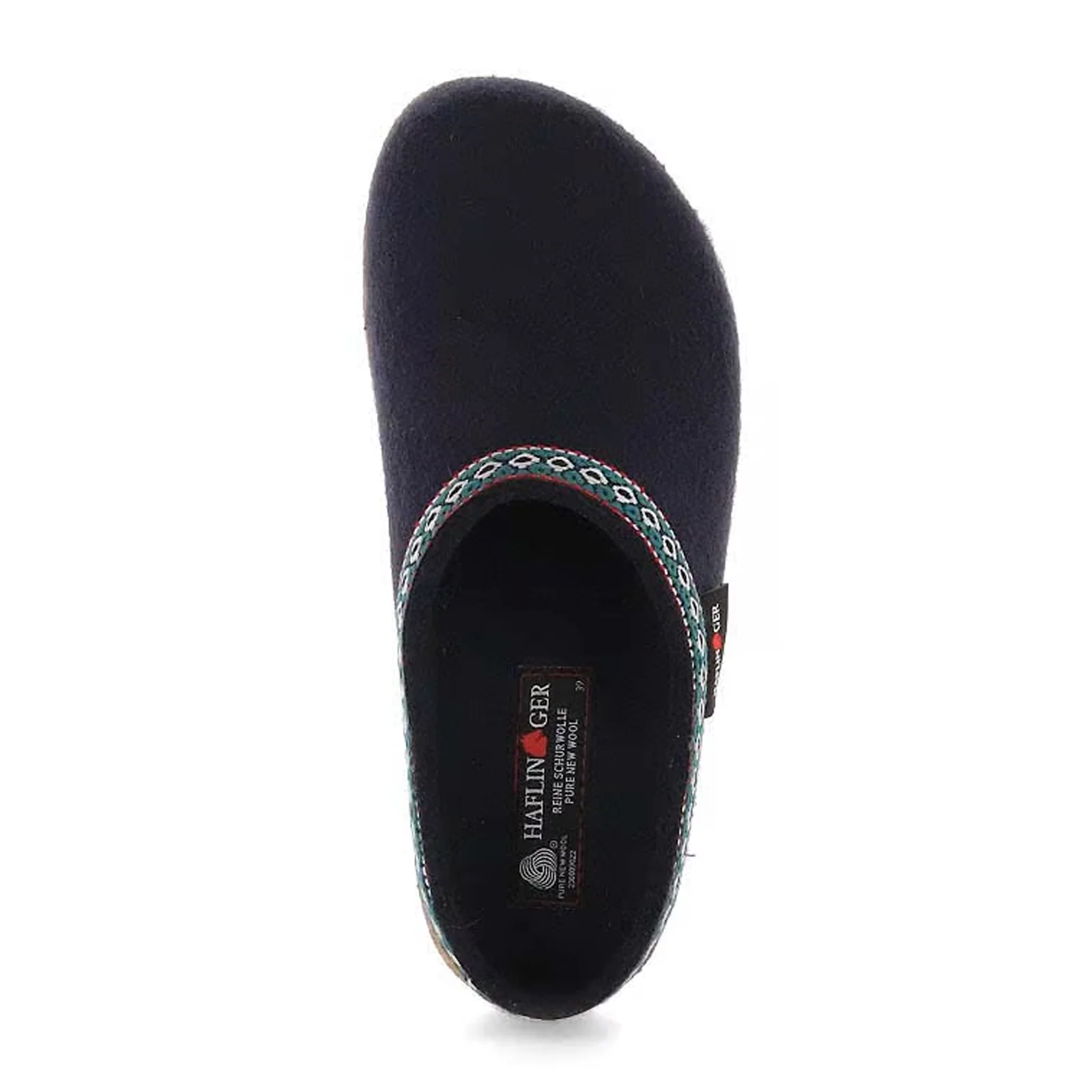 Haflinger GZ Clog (Unisex) - Navy - Image 2