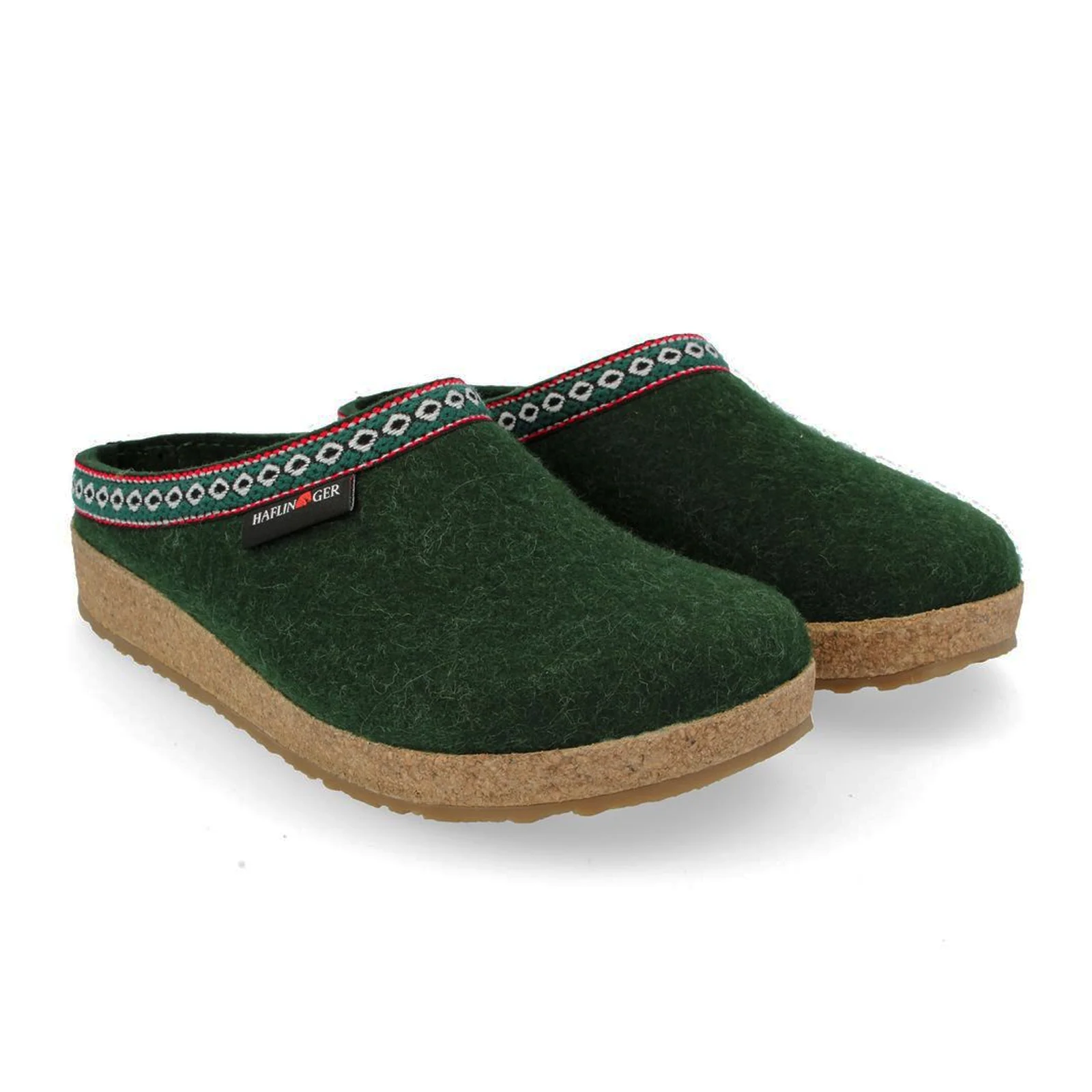 Haflinger GZ Clog (Unisex) - Spruce