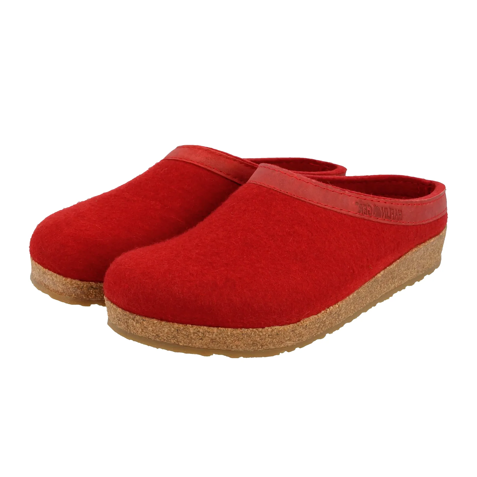 Haflinger GZL Clog (Unisex) - Red - Image 2