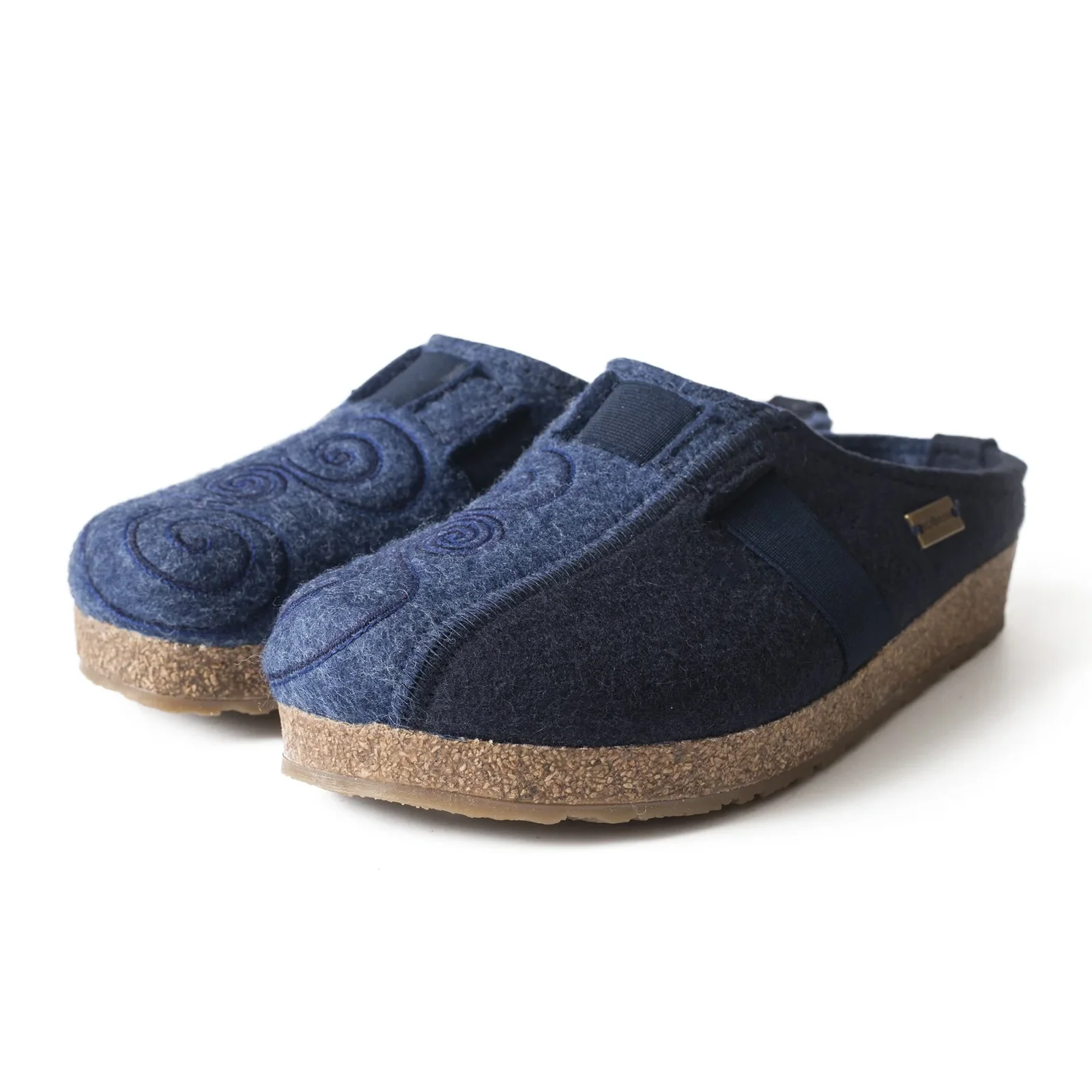 Haflinger Magic Clog (Women) - Navy/Denim - Image 2