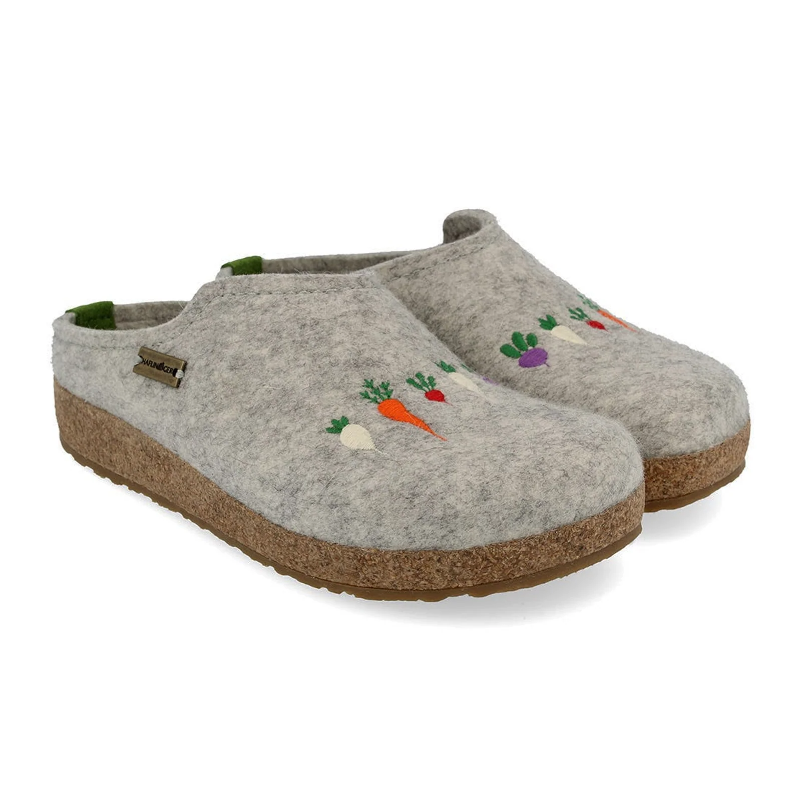 Haflinger Roots Clog (Women) - Silver Grey