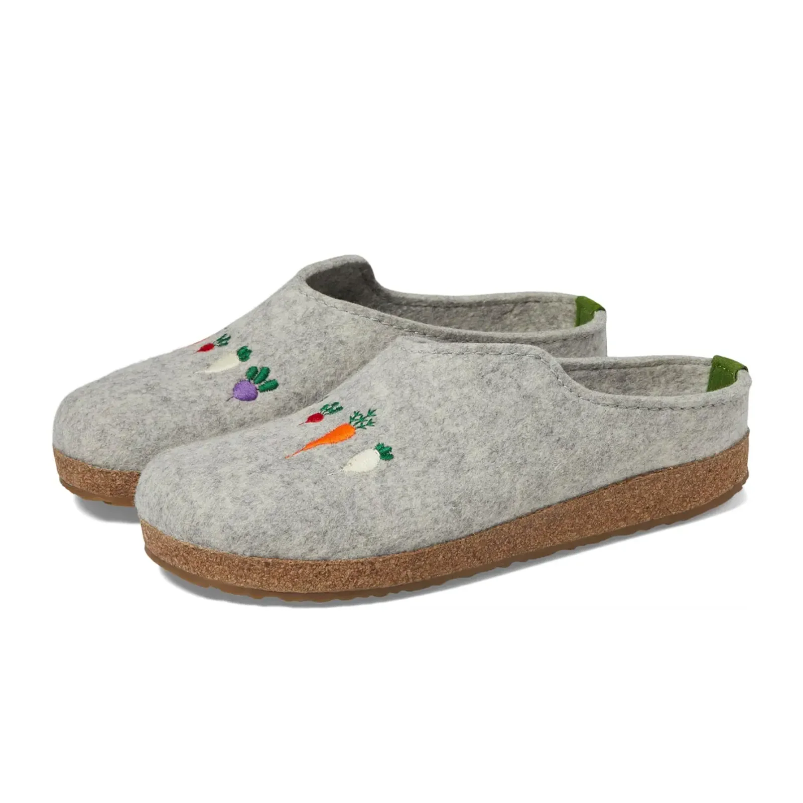 Haflinger Roots Clog (Women) - Silver Grey - Image 2