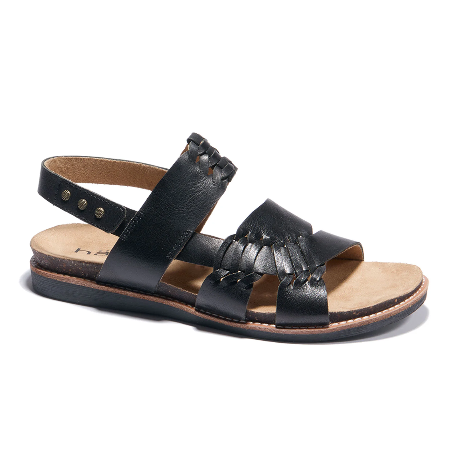 Halsa Bella Backstrap Sandal (Women) - Black