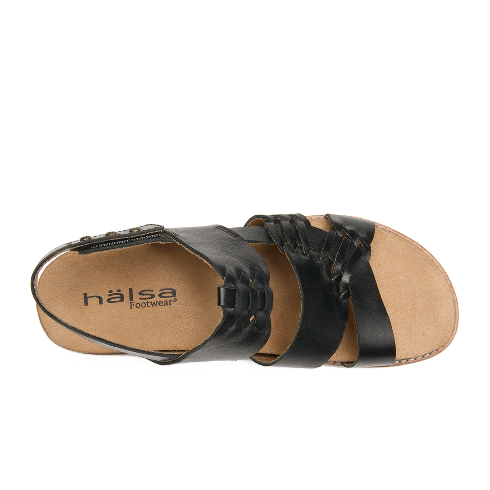 Halsa Bella Backstrap Sandal (Women) - Black - Image 3