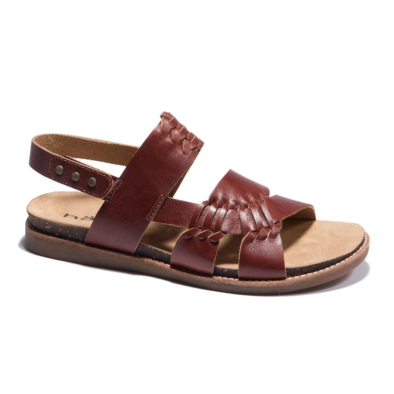 Halsa Bella Backstrap Sandal (Women) - Cognac