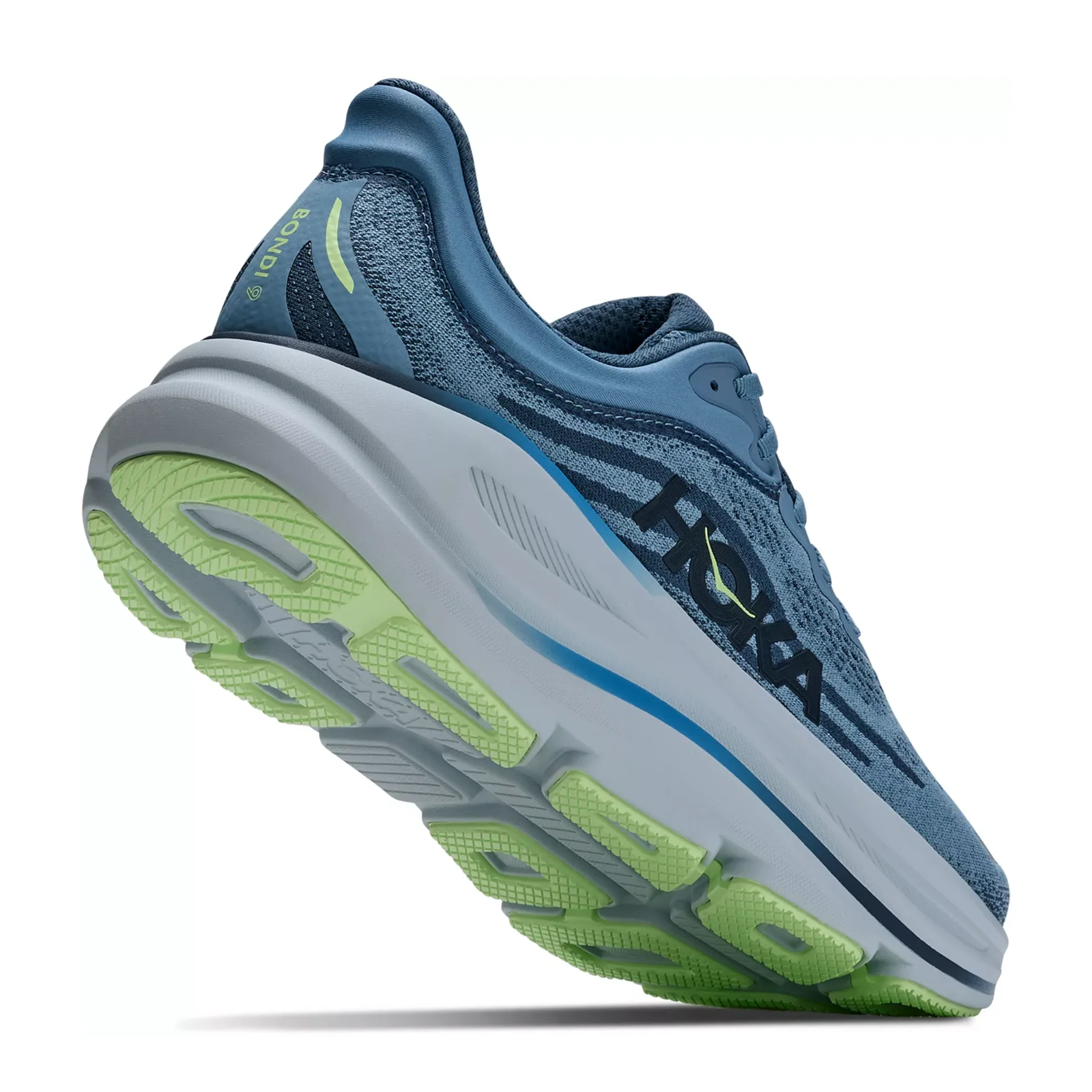Hoka Bondi 9 Running Shoe (Men) - Downpour/Thunder Cloud - Image 4