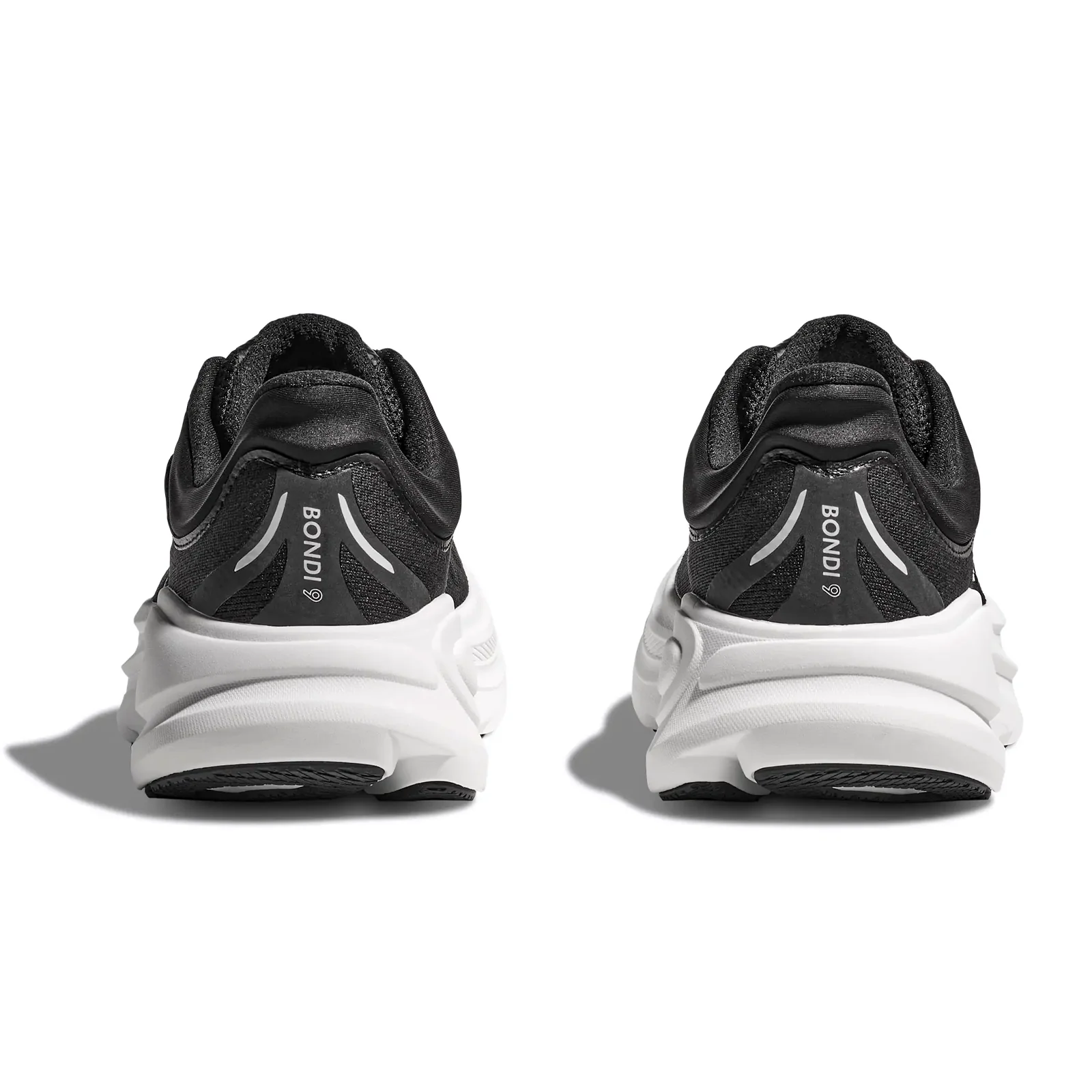 Hoka Bondi 9 Running Shoe (Women) - Black/White - Image 4