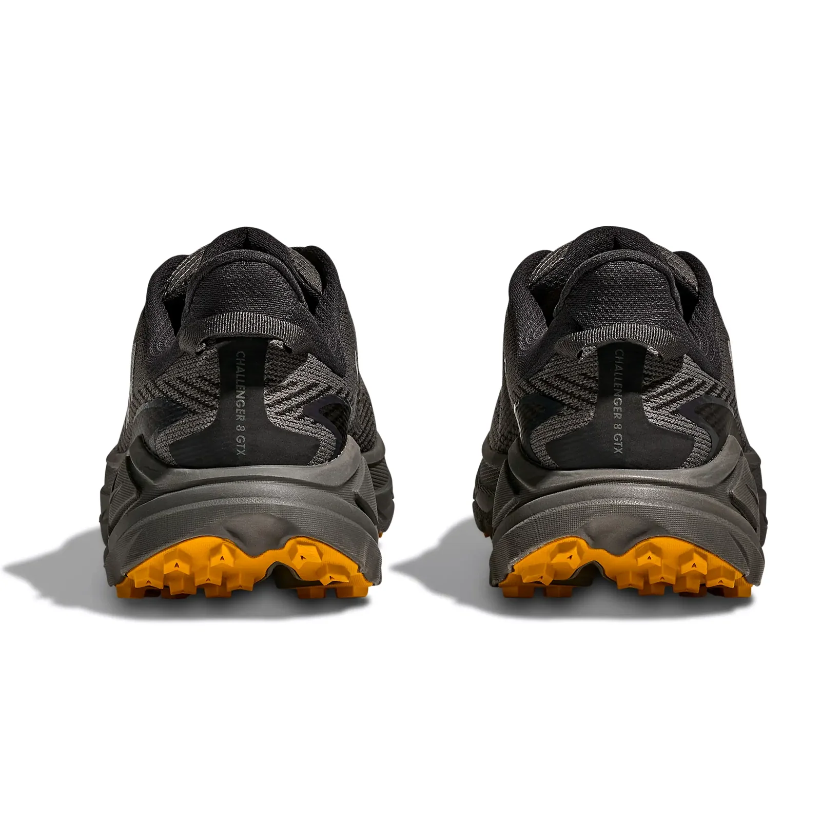 Hoka Challenger 8 GTX Trail Running Shoe (Men) - Asphalt Grey/Varsity Yellow - Image 5