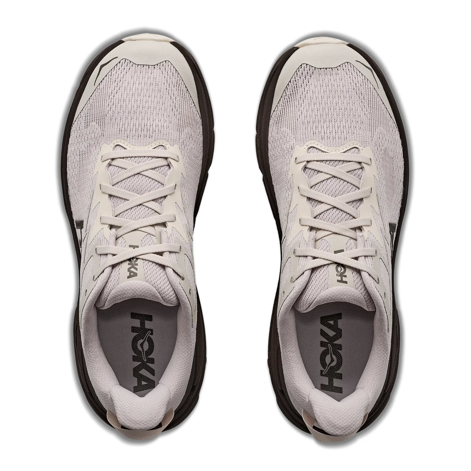 Hoka Challenger 8 Trail Running Shoe (Men) - River Rock Grey/Cast Iron - Image 6