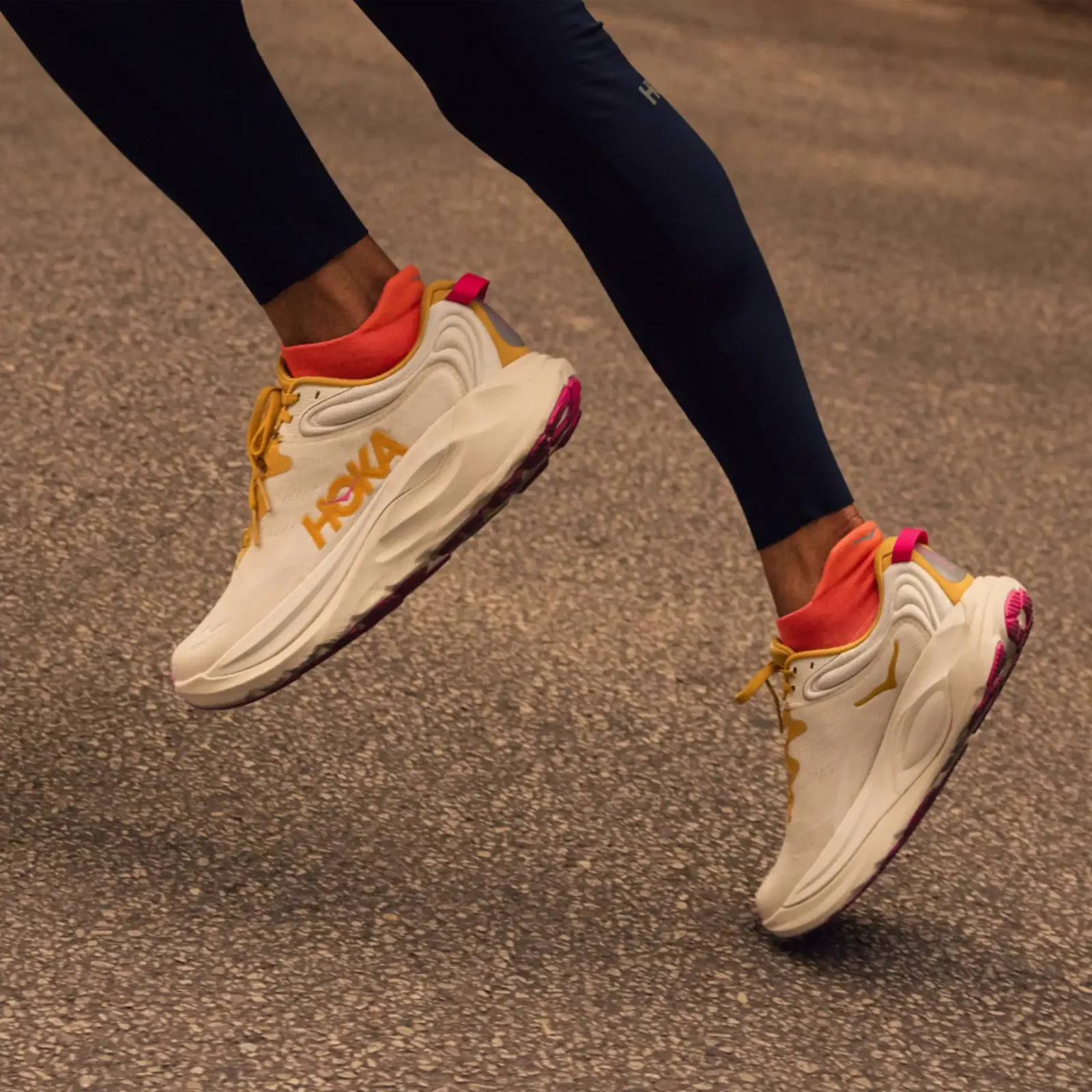 Hoka Gaviota 6 Running Shoe (Women) - Cosmic Grey/Stardust - Image 5