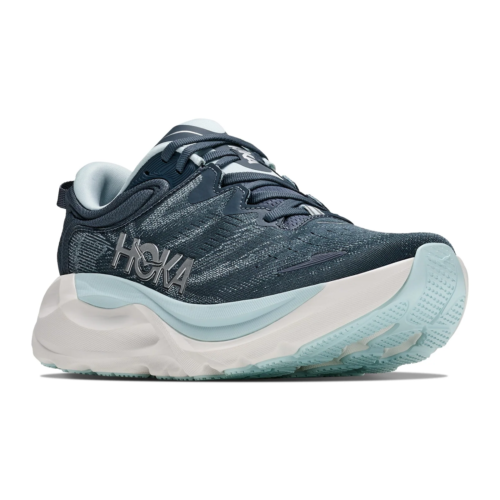 Hoka Gaviota 6 Running Shoe (Women) - Faded Navy/Glimmering Blue - Image 3