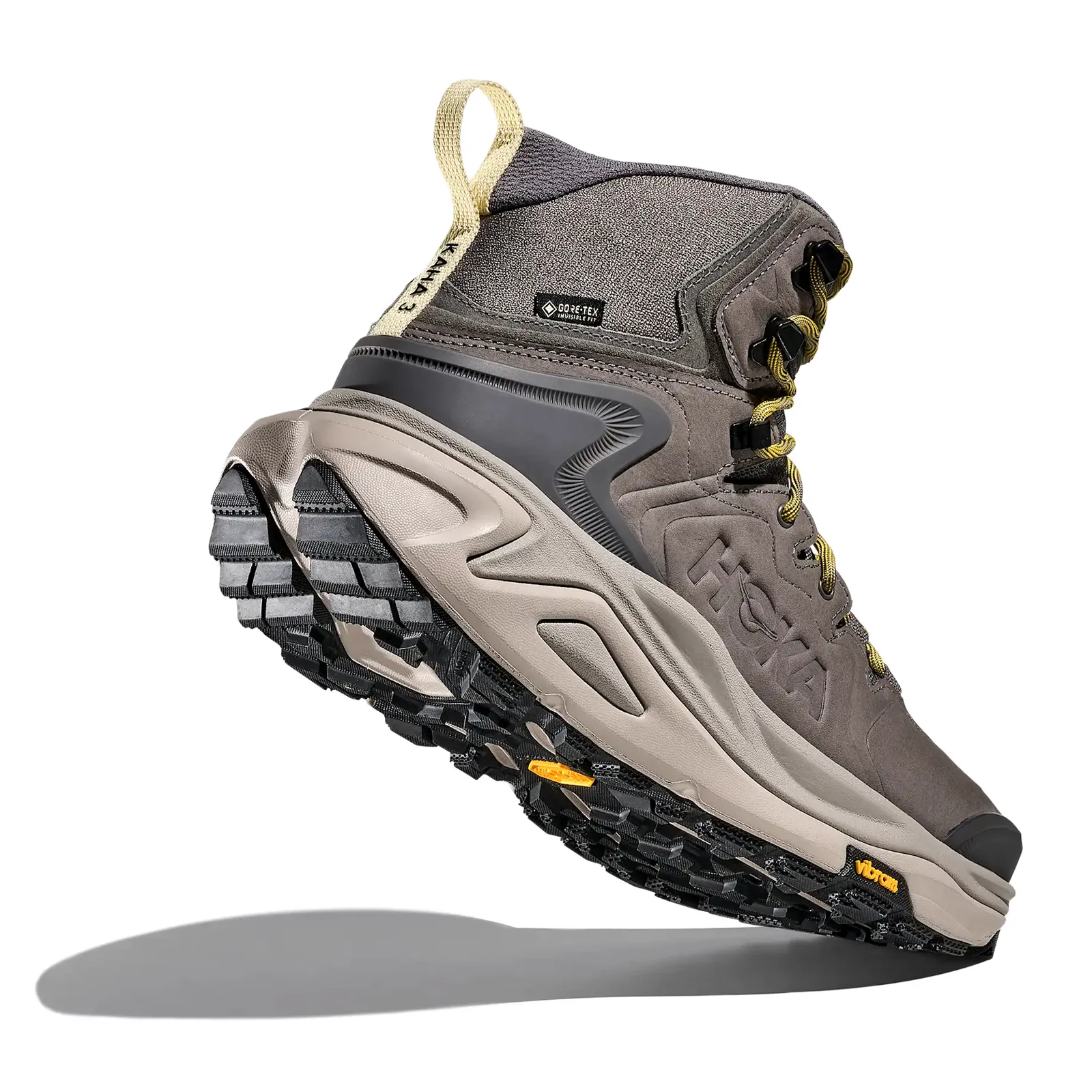 Hoka Kaha 3 GTX Hiking Shoe (Men) - Gravel/Cement - Image 4
