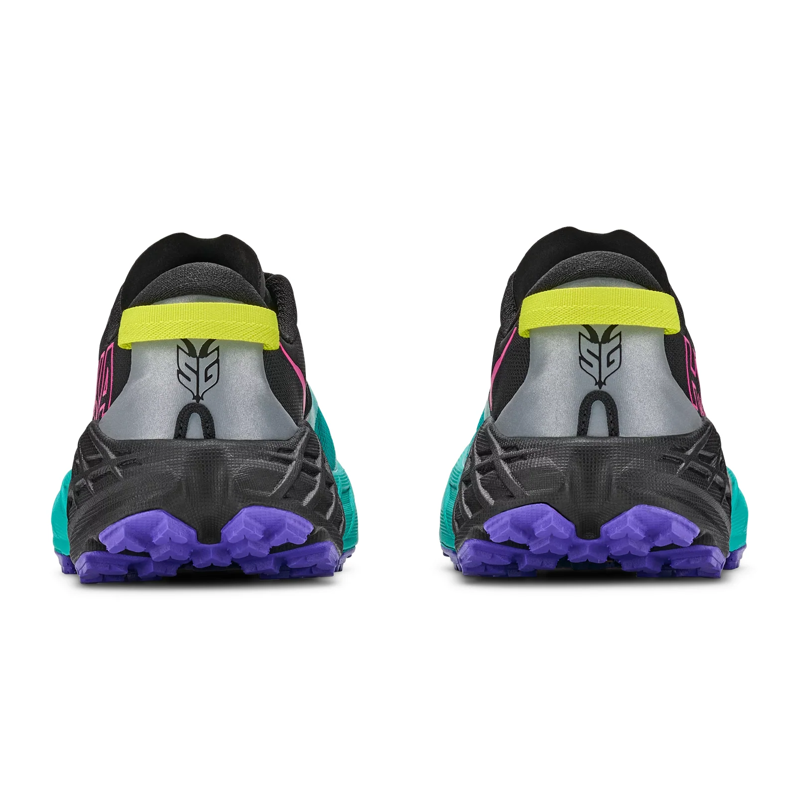 Hoka Speedgoat 7 Trail Running Shoe (Women) - Black/Electric Aqua - Image 5