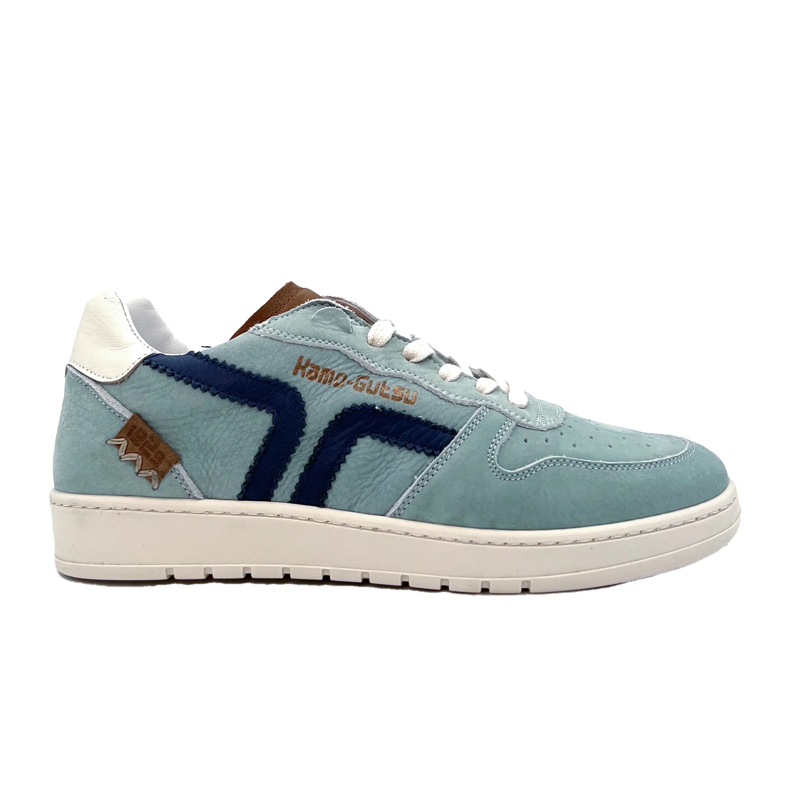 Kamo-Gutsu CAMPA 010 Sneaker (Women) - Wash Menta/Jeans