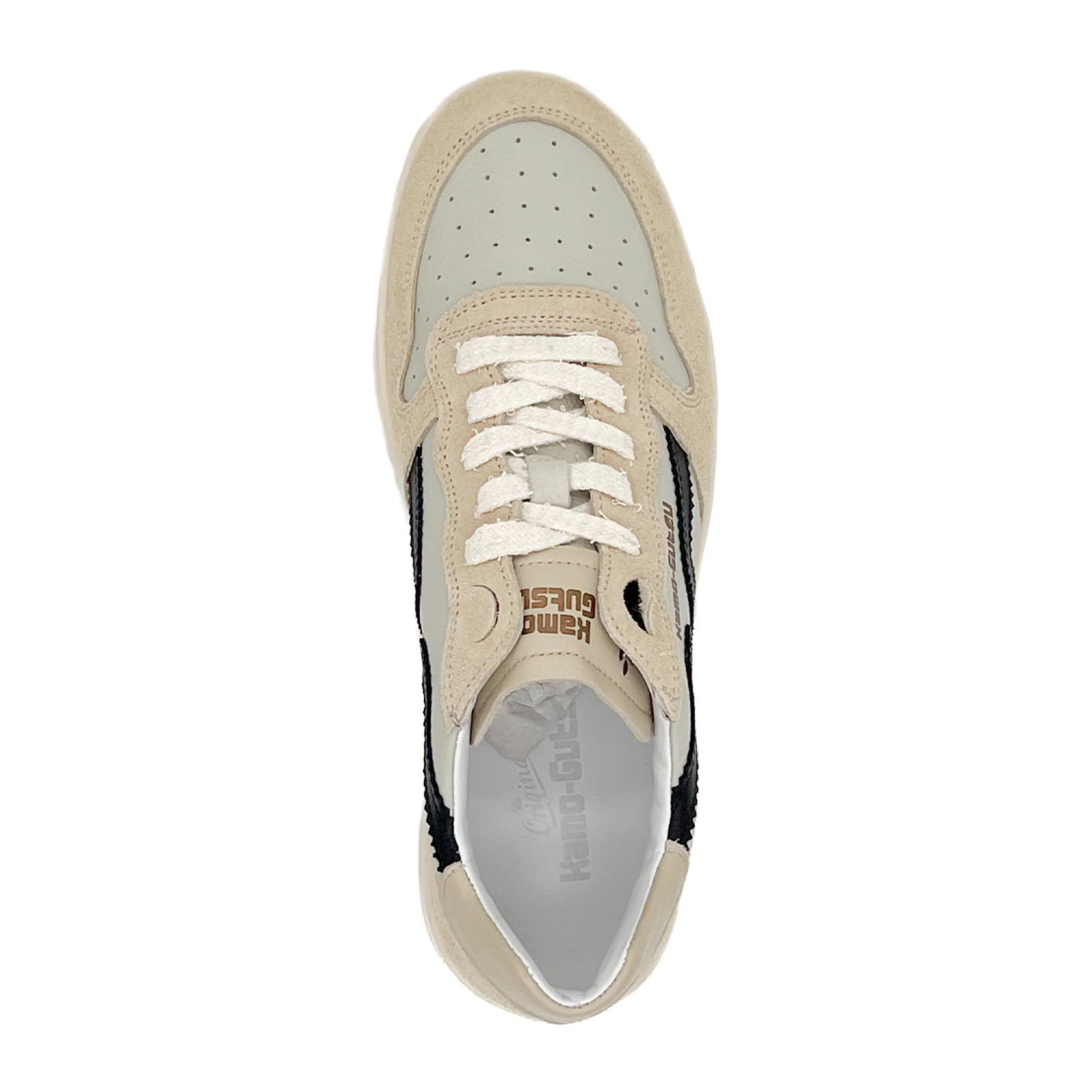 Kamo-Gutsu CAMPO 048 Sneaker (Men) - Monkey/Beige - Image 4