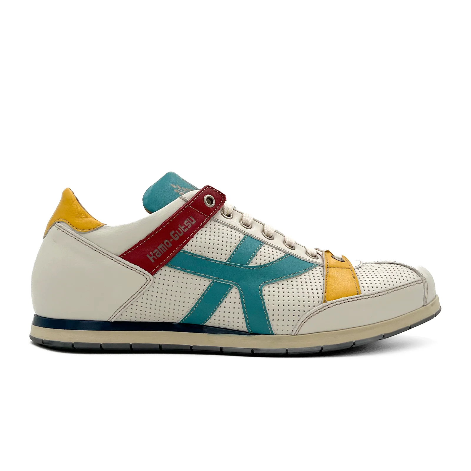 Kamo-Gutsu TIFO 044 Low Sneaker (Men) - Bianco/Atlantico