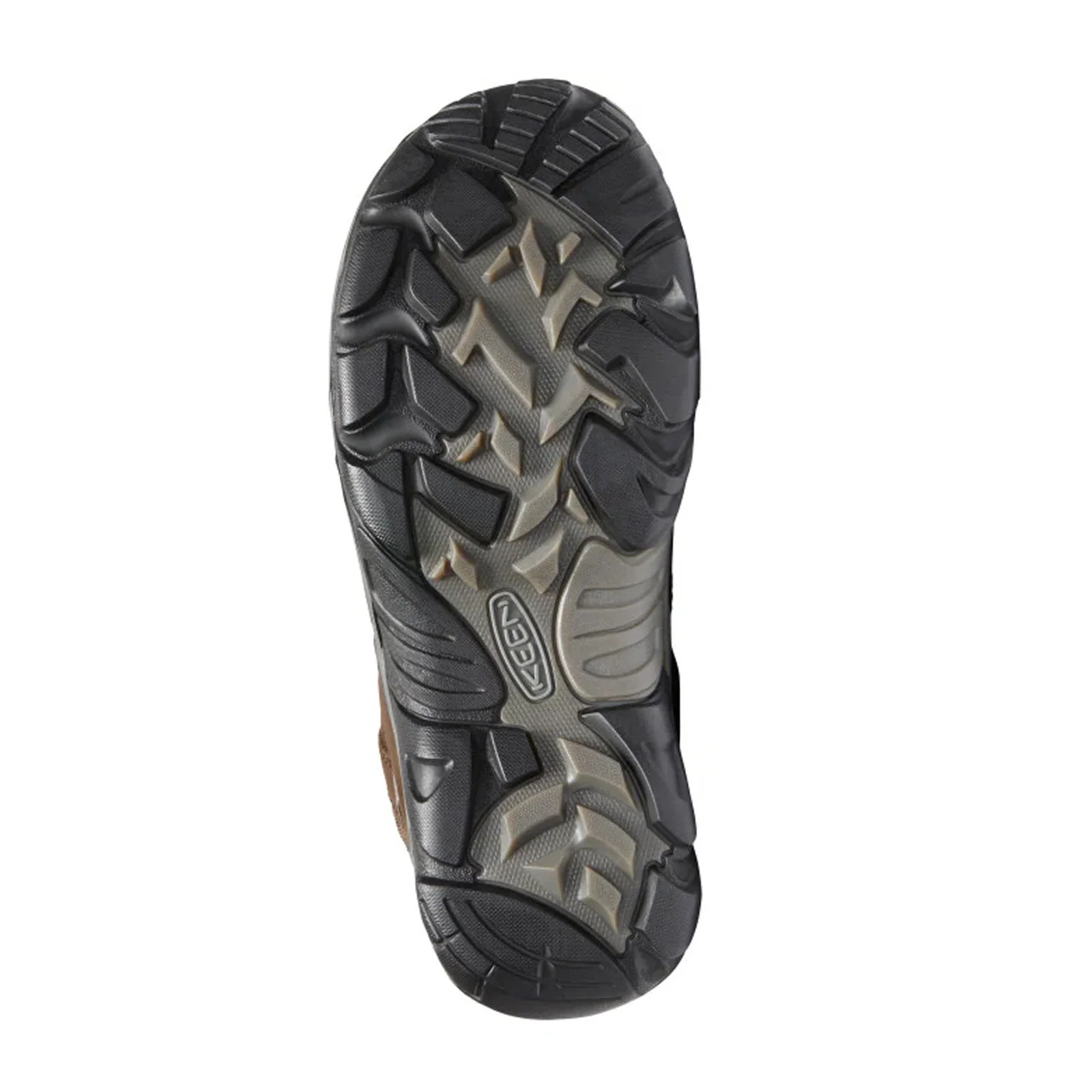 Keen Durand II Mid Waterproof Hiking Boot (Men) - Cascade Brown/Gargoyle - Image 5