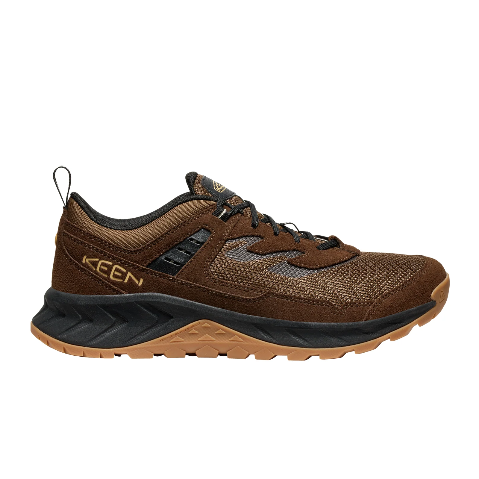 Keen Hightrail Vent Hiking Shoe (Men) - Dark Earth/Oak Buff