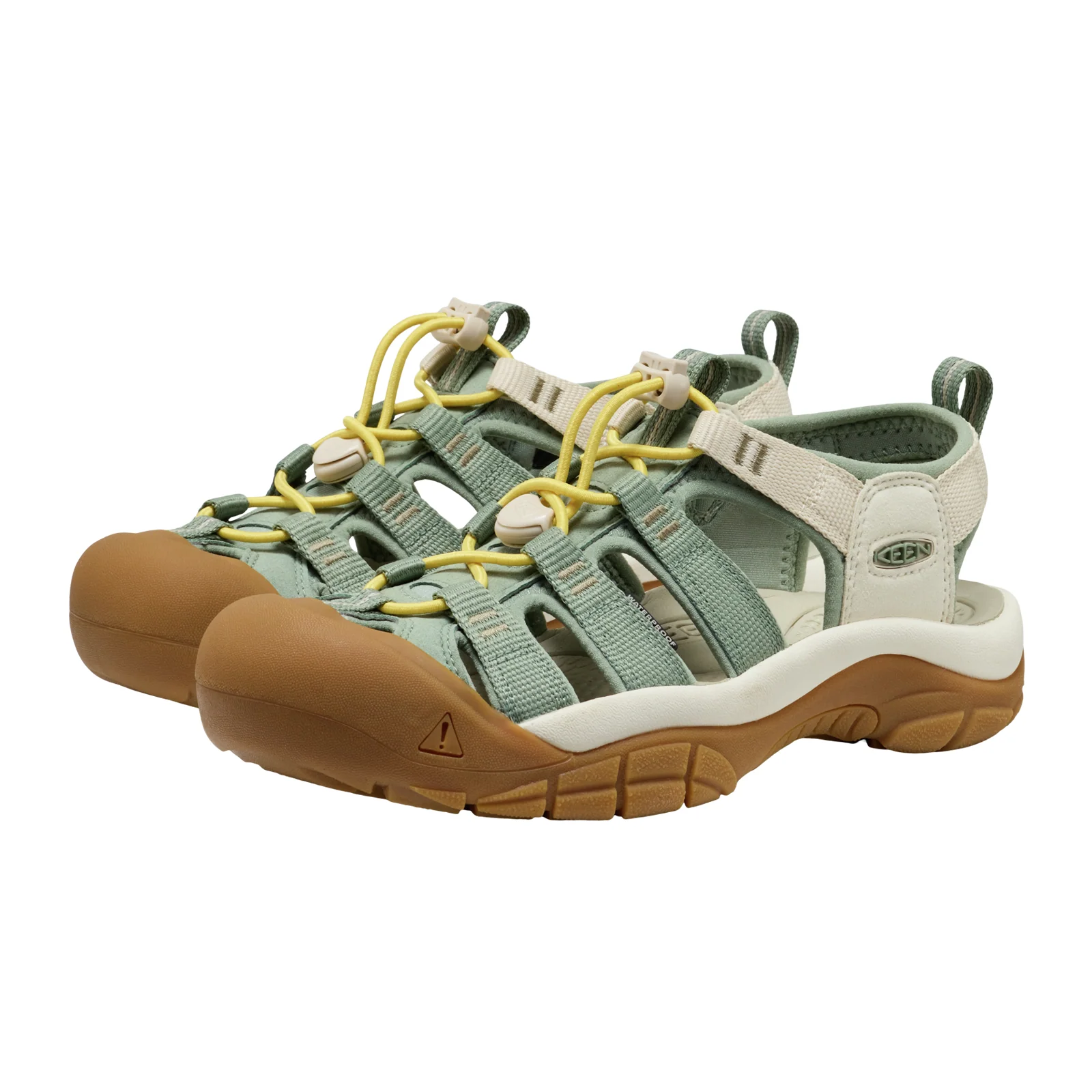 Keen Newport H2 Active Sandal (Women) - Tri-Block Lily Pad - Image 3