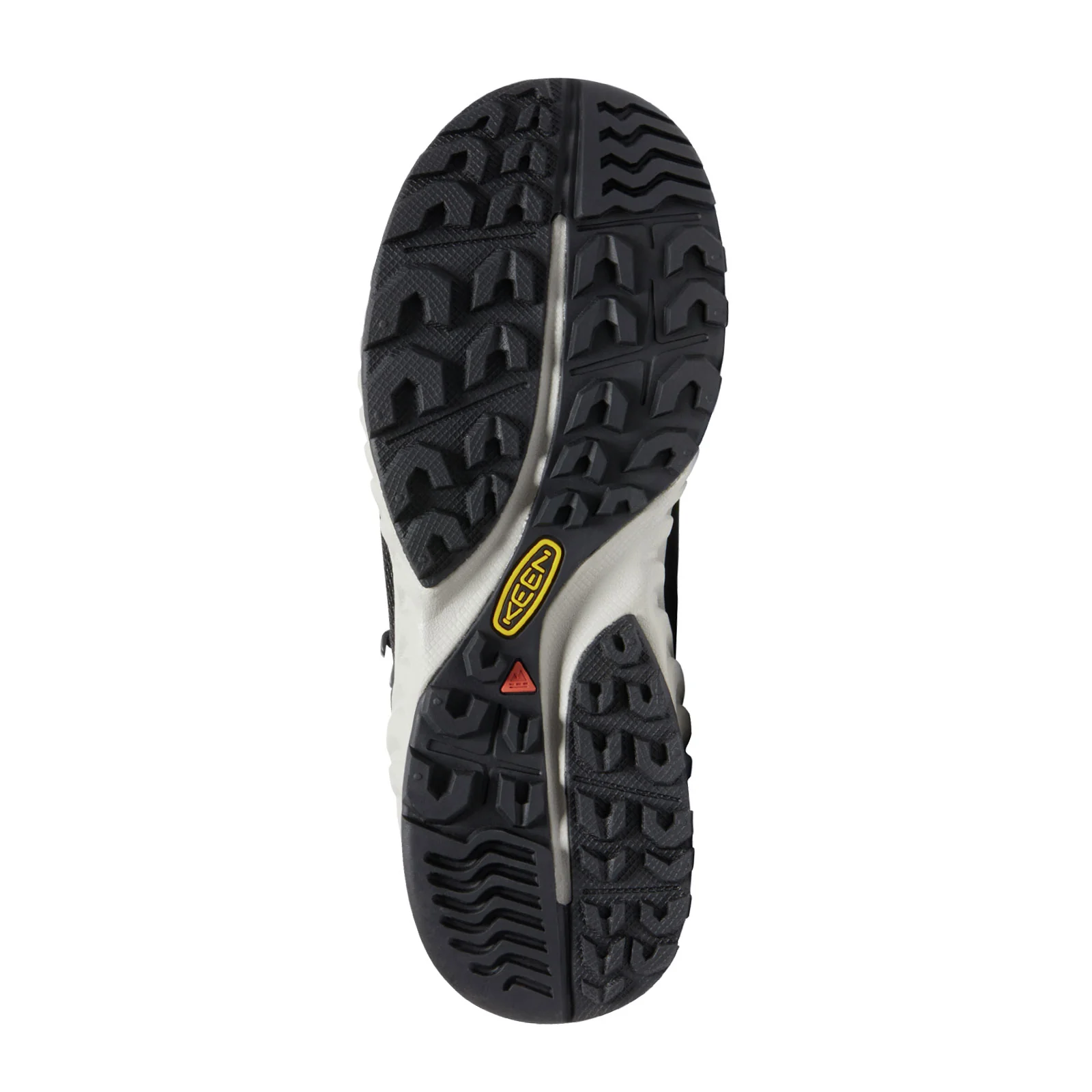 Keen NXIS EVO Mid Waterproof Hiking Shoe (Women) - Black/Blue Glass - Image 2
