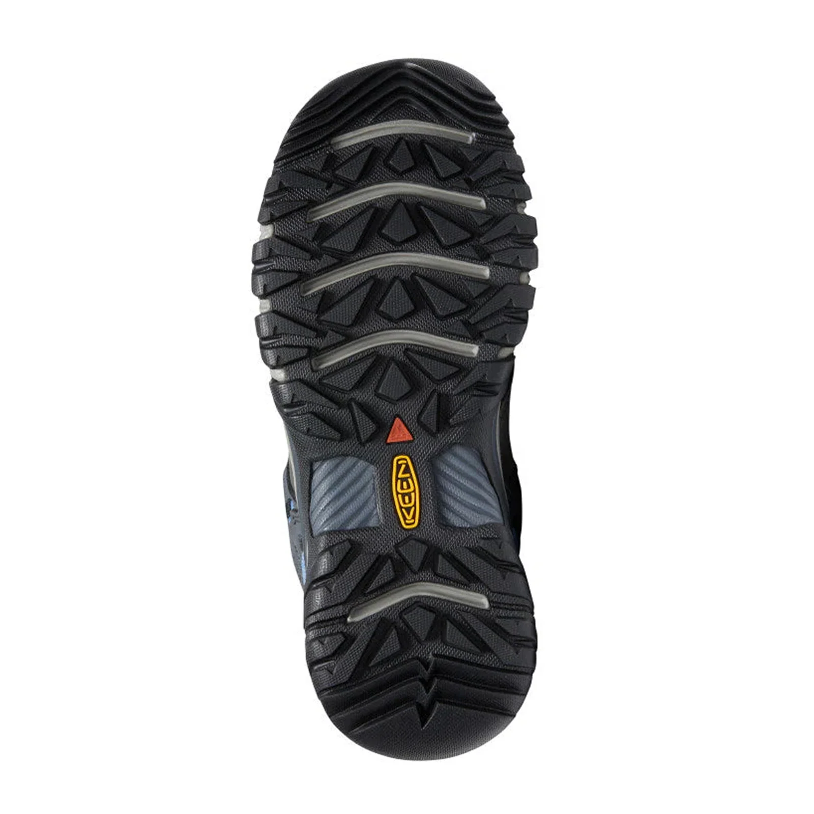 Keen Ridge Flex Waterproof Hiking Shoe (Women) - Steel Grey/Hydrangea - Image 4