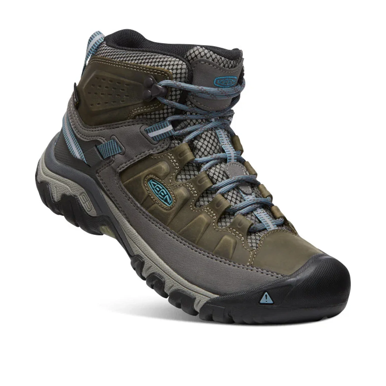 Keen Targhee III Waterproof Mid Hiking Boot (Women) - Magnet/Atlantic Blue - Image 3