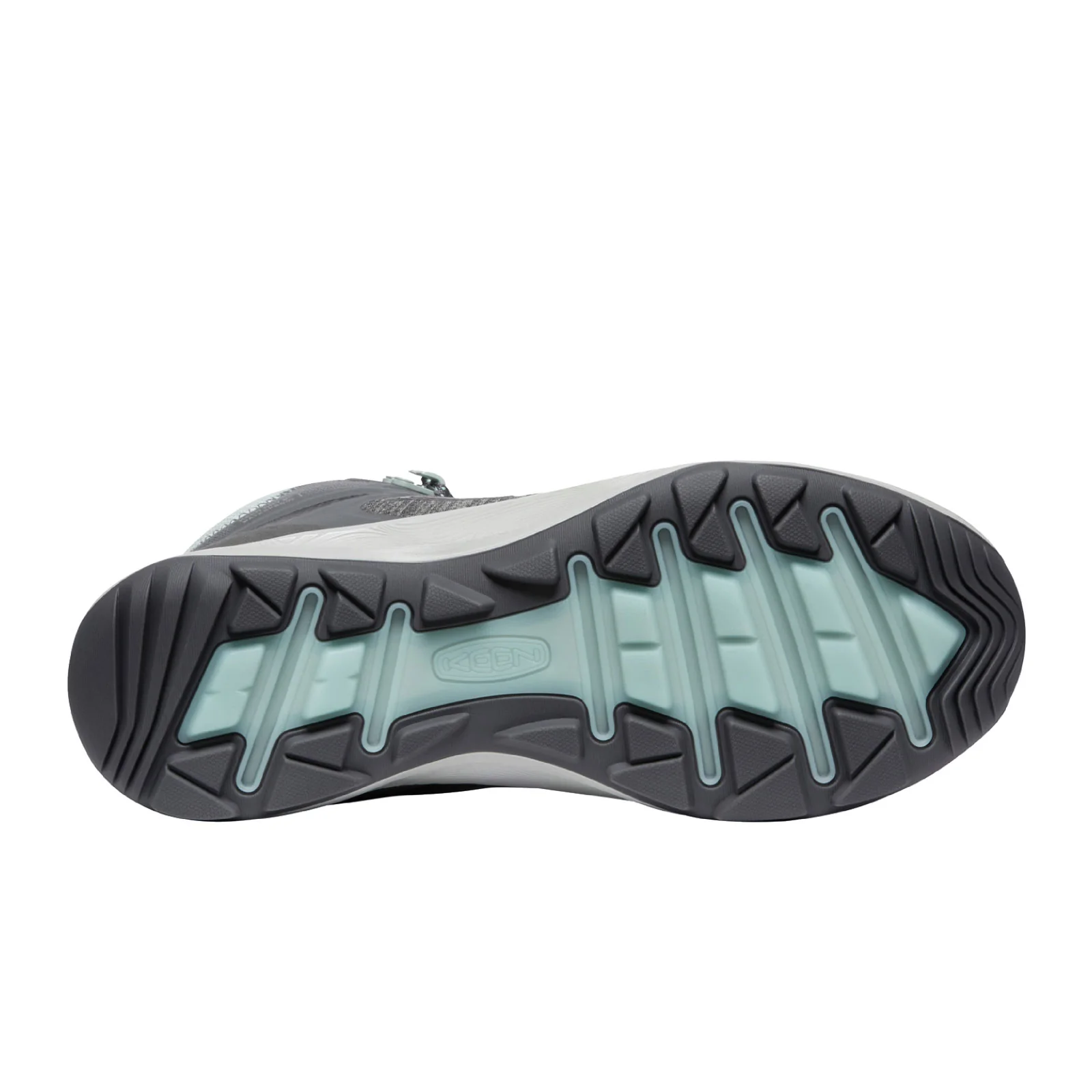 Keen Terradora Flex Mid Waterproof Hiking Boot (Women) - Magnet/Cloud Blue - Image 2
