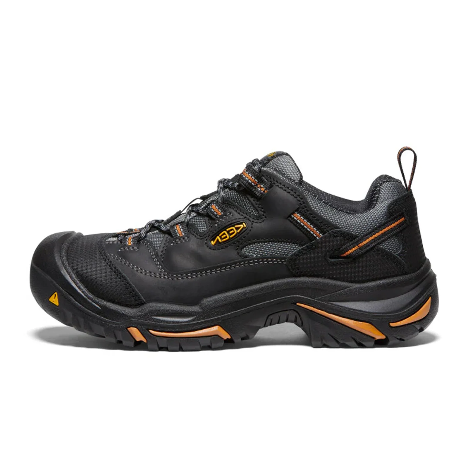 Keen Utility Braddock Low Steel Toe Work Shoe (Men) - Black/Bossa Nova - Image 2
