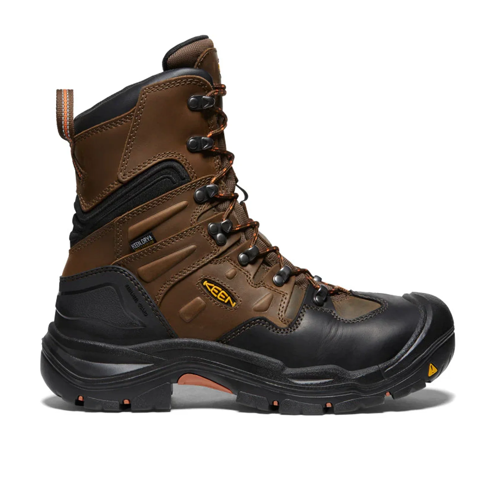 Keen Utility Coburg 8" Steel Toe Work Boot (Men) - Cascade Brown/Brindle