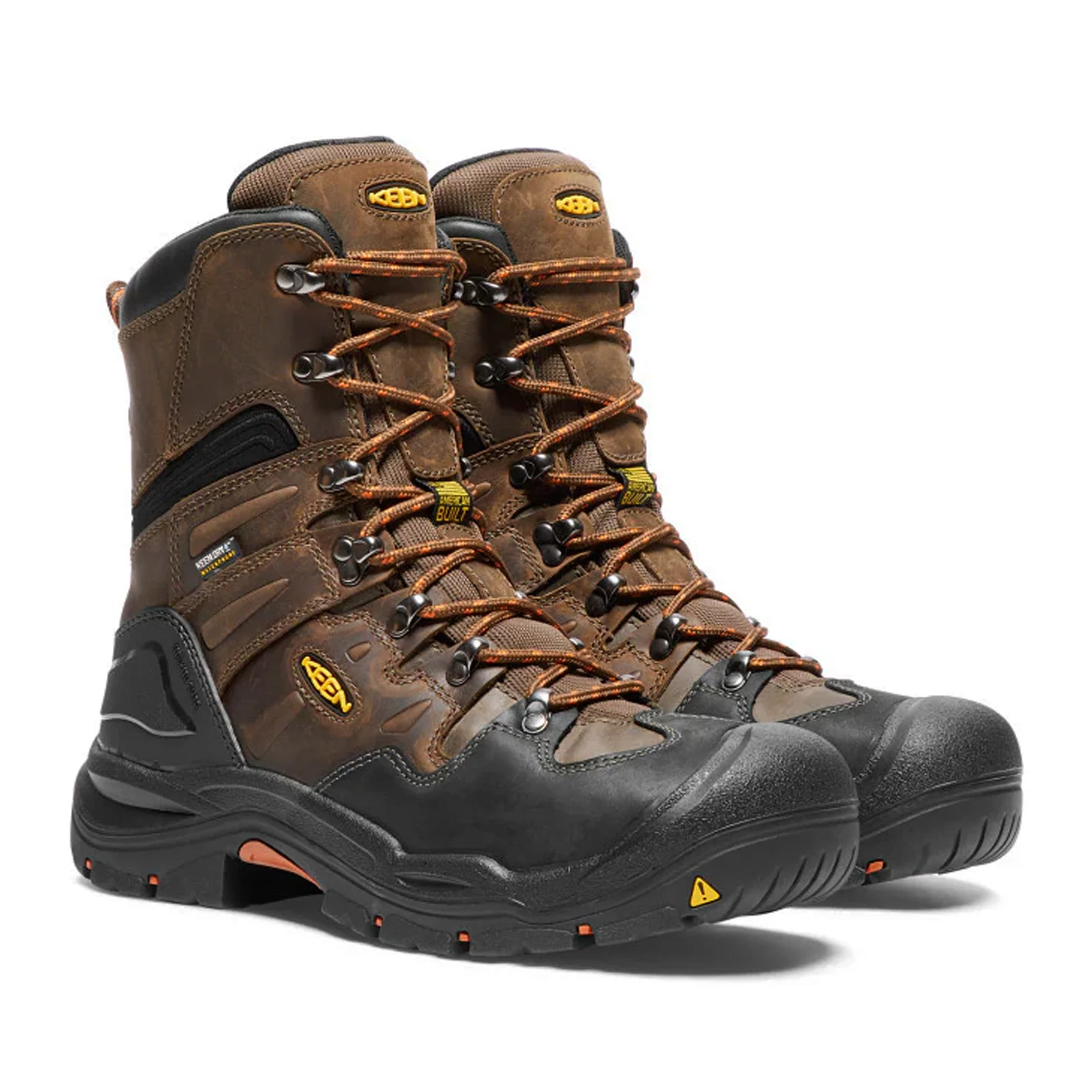 Keen Utility Coburg 8" Steel Toe Work Boot (Men) - Cascade Brown/Brindle - Image 3