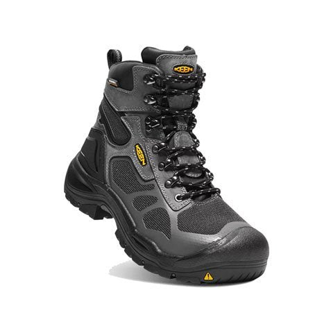 Keen Utility Concord 6" Waterproof Steel Toe Boot (Men) - Steel Grey/Black - Image 3