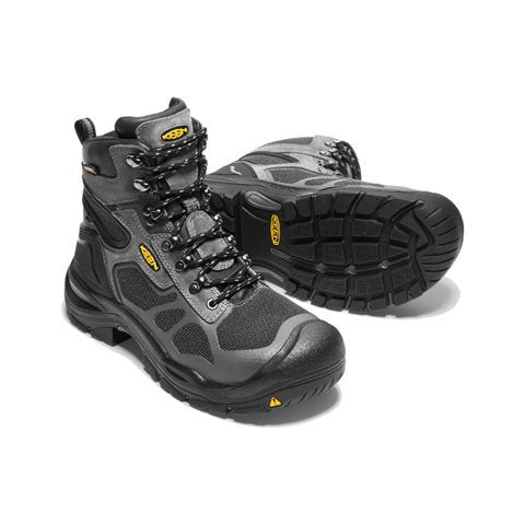 Keen Utility Concord 6" Waterproof Steel Toe Boot (Men) - Steel Grey/Black - Image 4