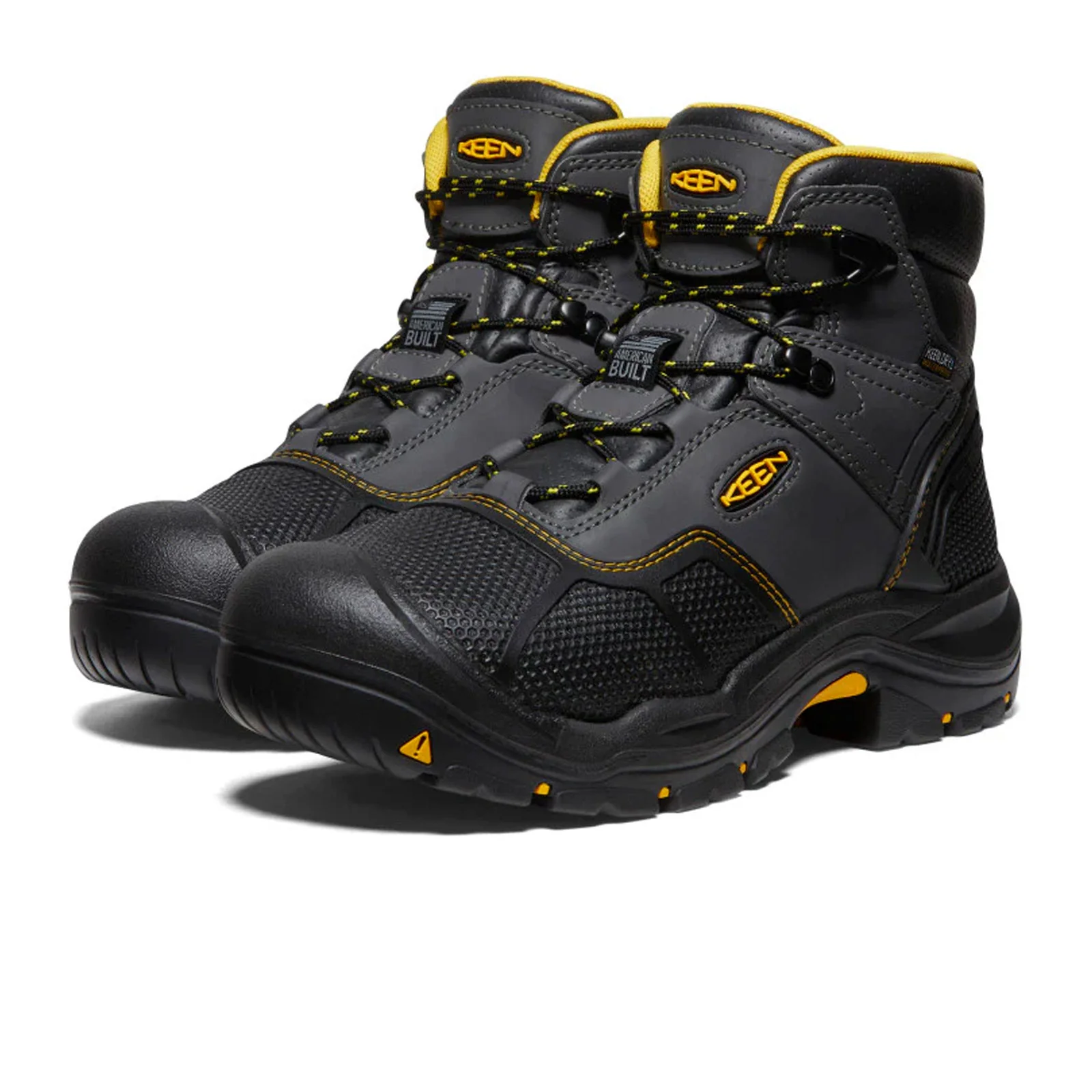 Keen Utility Logandale Waterproof Steel Toe Work Boot (Men) - Raven/Black - Image 3