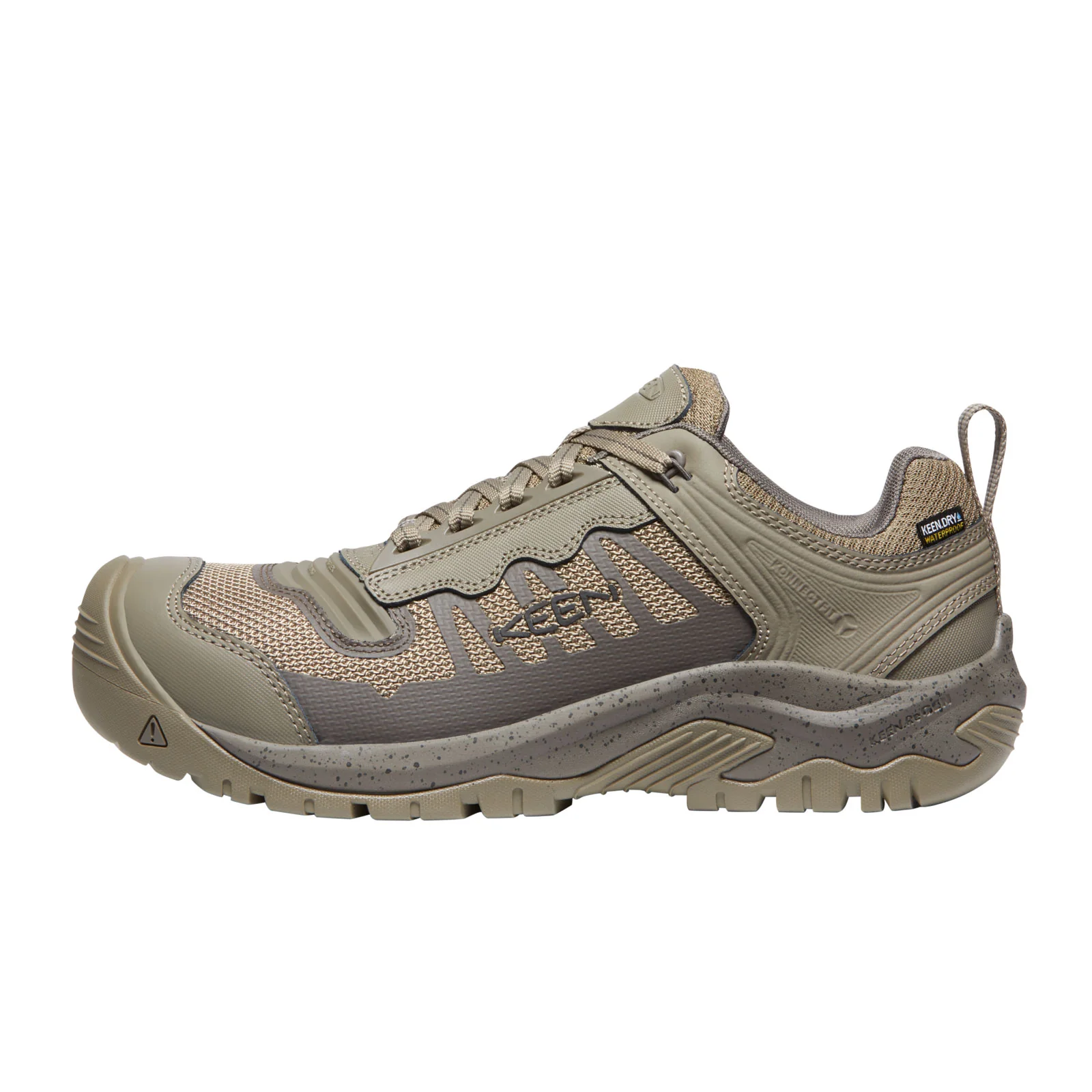 Keen Utility Reno KBF Waterproof Carbon Fiber Toe Work Shoe (Men) - Brindle/Morel - Image 2