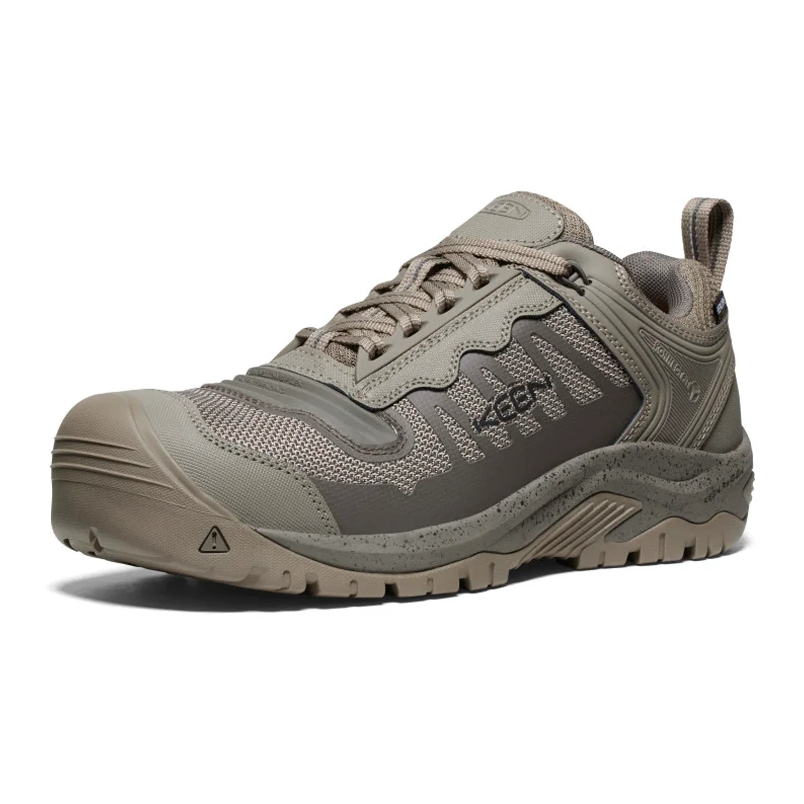 Keen Utility Reno KBF Waterproof Carbon Fiber Toe Work Shoe (Men) - Brindle/Morel - Image 3