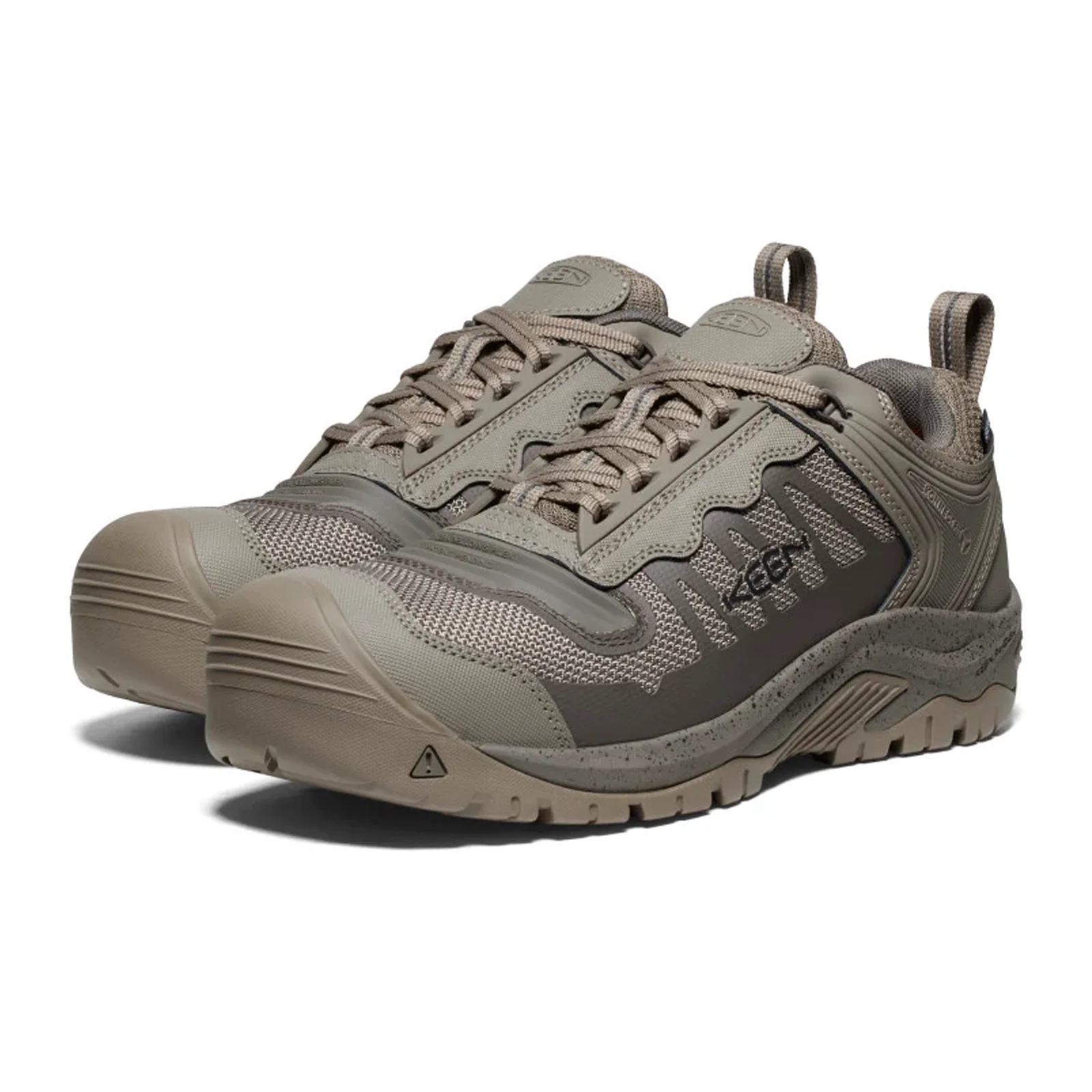 Keen Utility Reno KBF Waterproof Carbon Fiber Toe Work Shoe (Men) - Brindle/Morel - Image 4