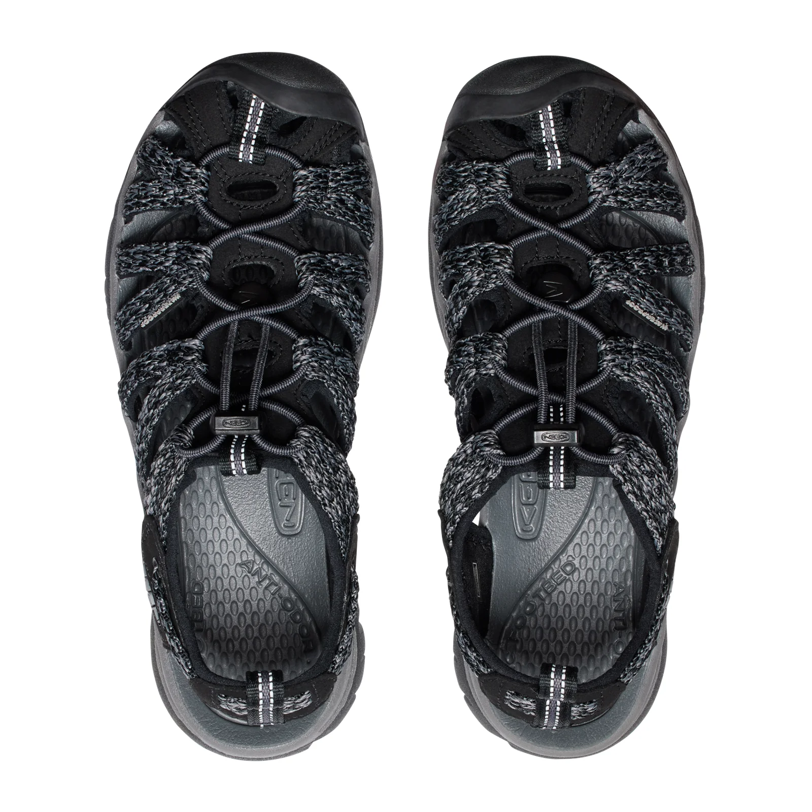 Keen Whisper Active Sandal (Women) - Black/Steel Grey - Image 3