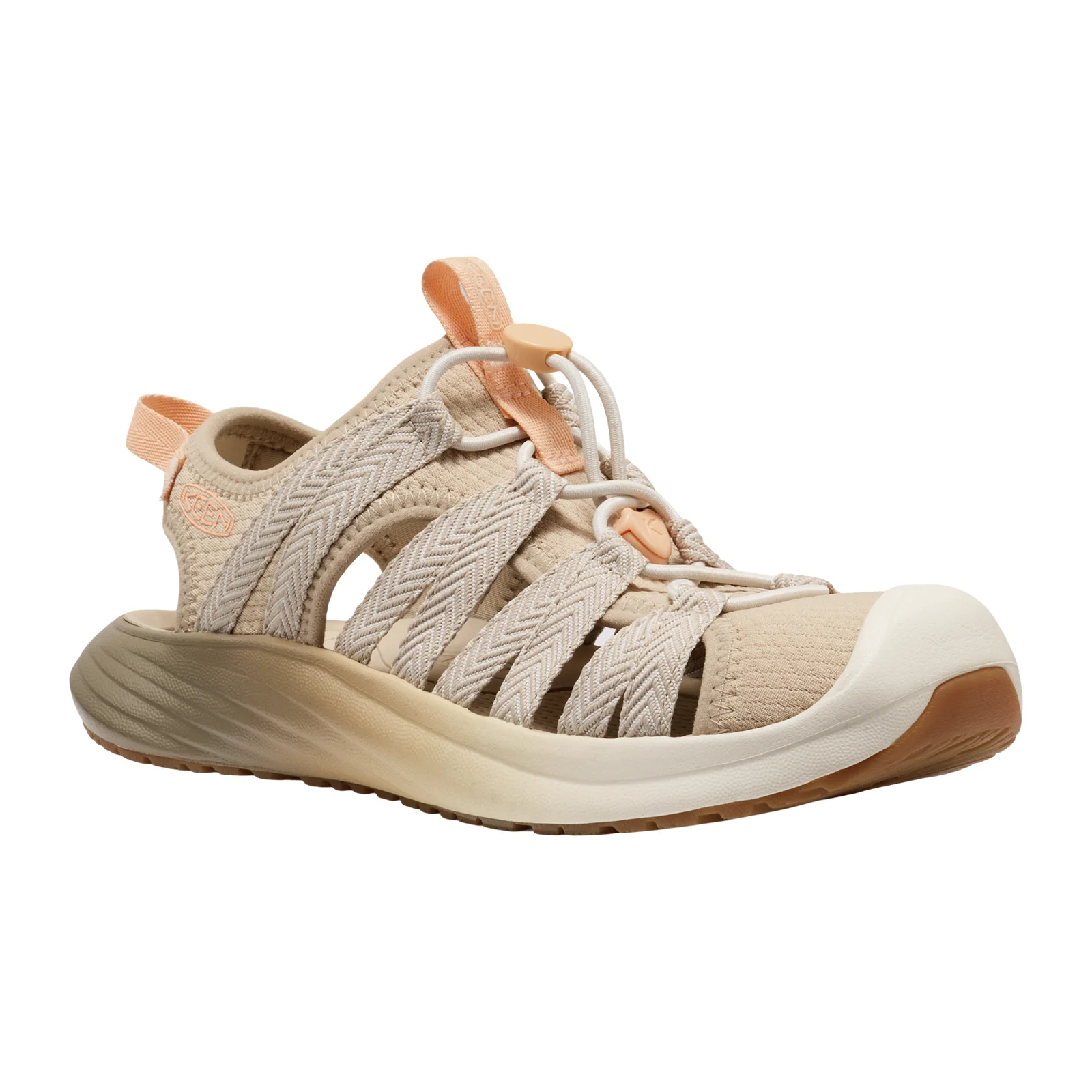Keen Whisper Lite Active Sandal (Women) - Safari/Birch - Image 3