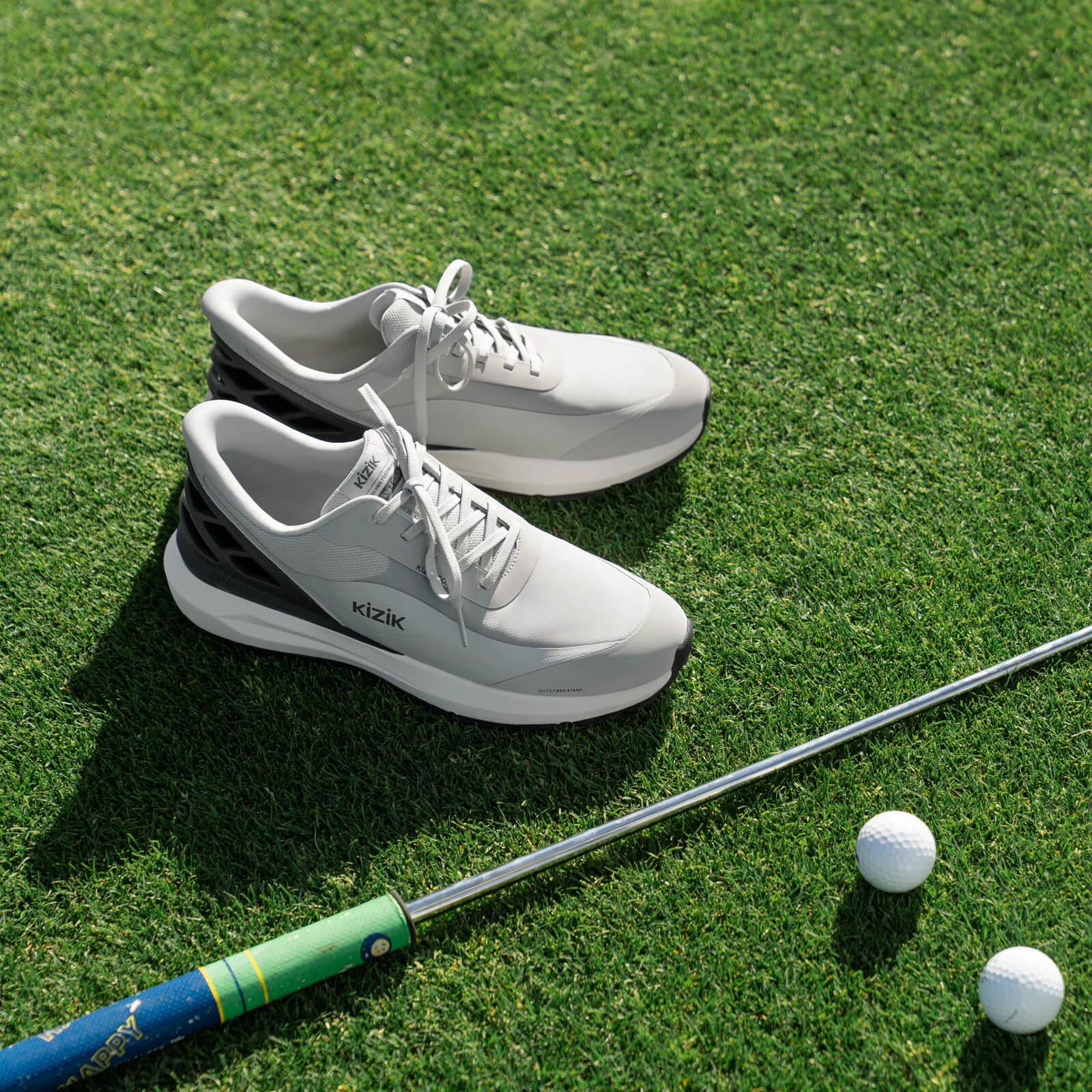 Kizik Athens Golf (Men) - Harbor Mist/Dark Shadow - Image 9