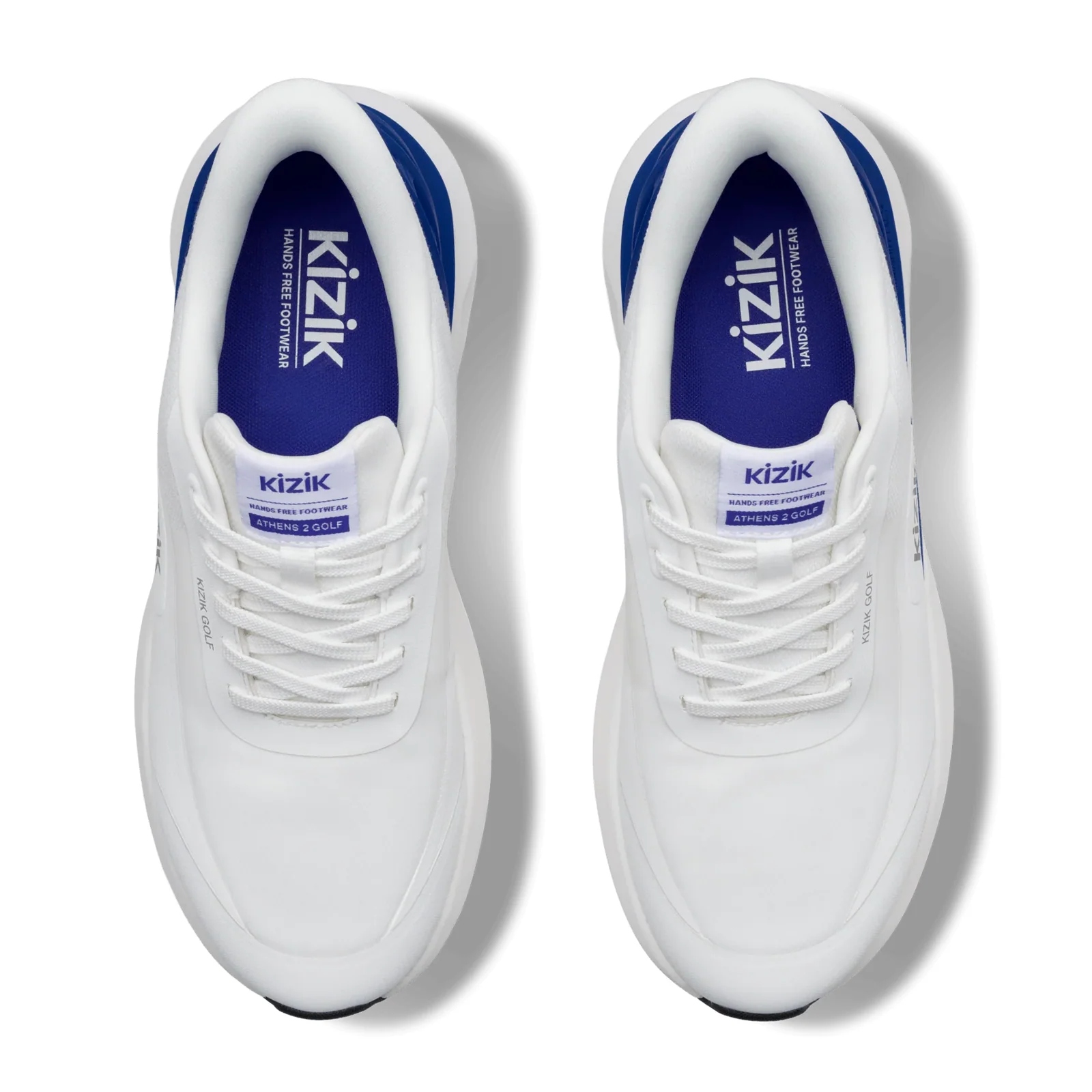 Kizik Athens Golf (Men) - White/Surf The Web - Image 6