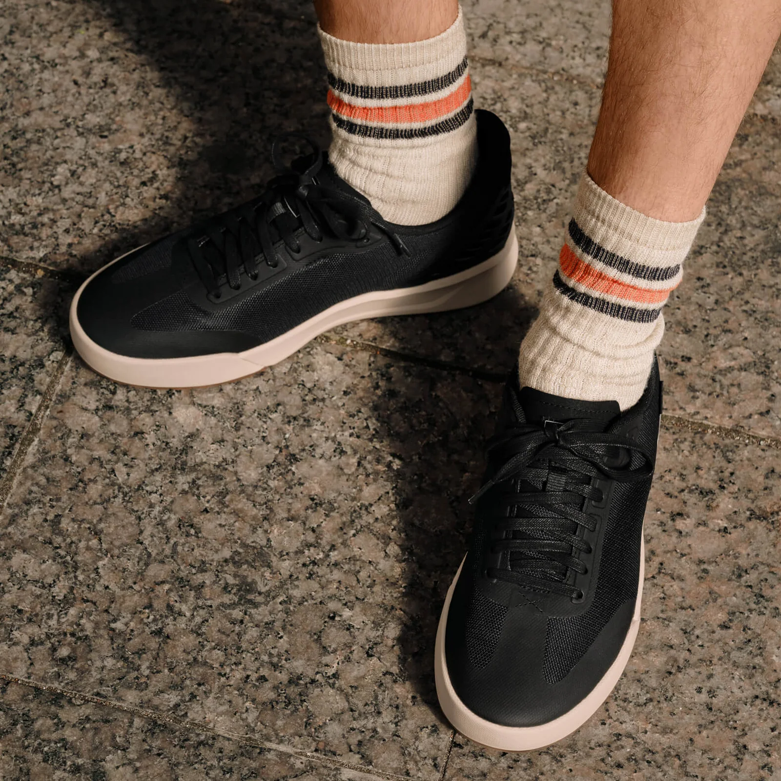 Kizik Austin Sneaker (Men) - Black/Whitecap Gray - Image 9