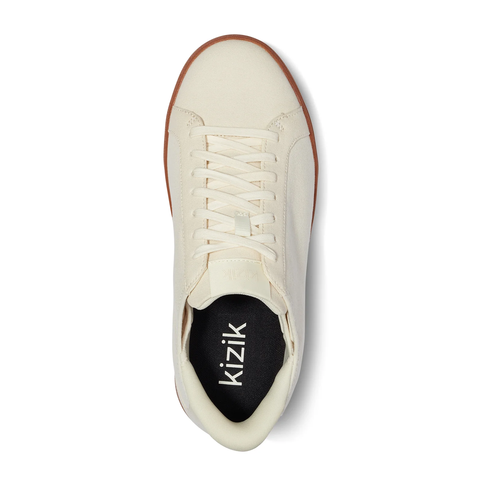 Kizik Irvine Sneaker (Unisex) - Pristine/Gum - Image 3